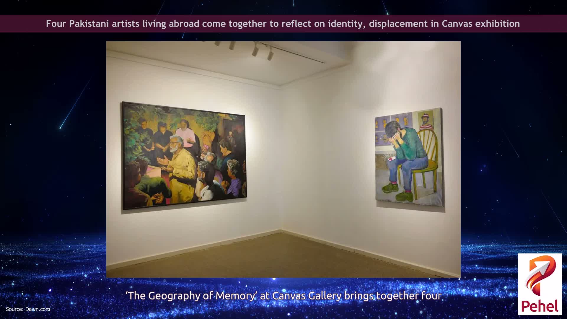 Four Pakistani artists living abroad come together to reflect on identity, displacement in Canvas exhibition