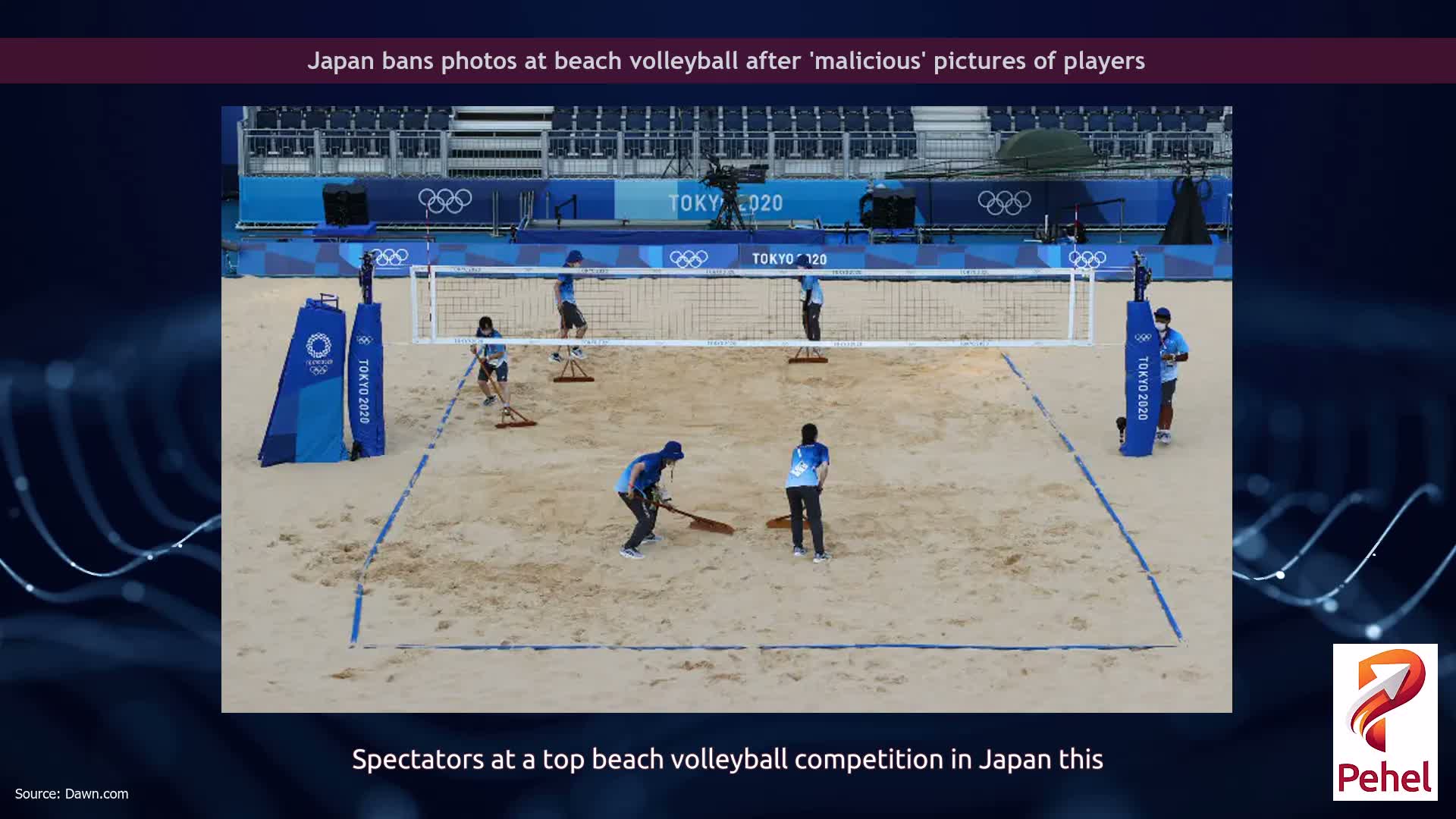 Japan bans photos at beach volleyball after 'malicious' pictures of players