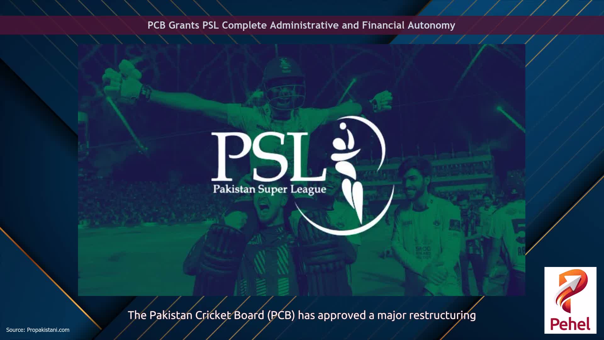 PCB Grants PSL Complete Administrative and Financial Autonomy