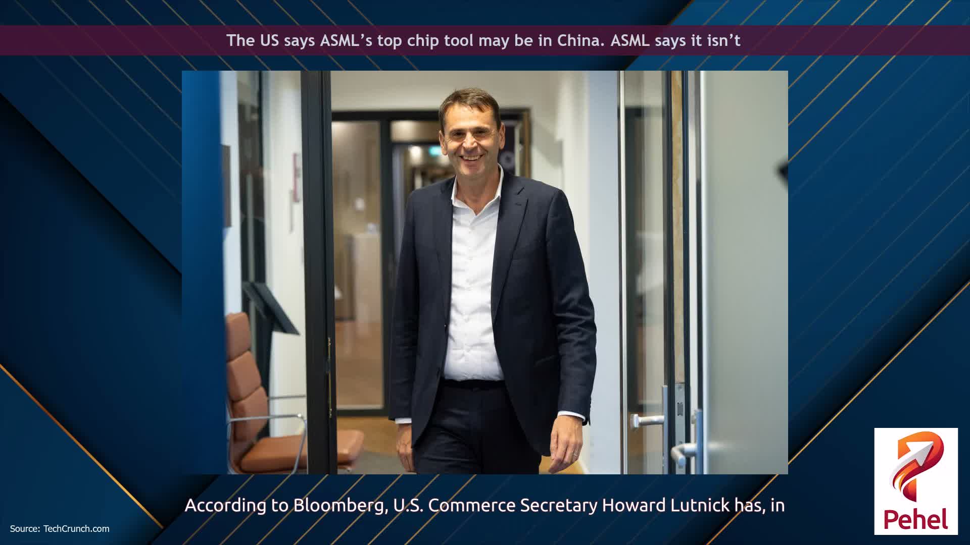 The US says ASML’s top chip tool may be in China. ASML says it isn’t