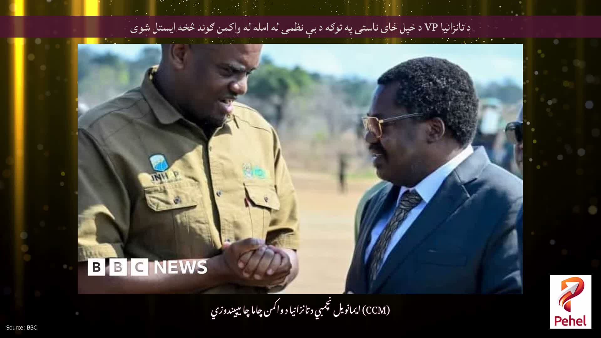 د تانزانیا VP د خپل ځای ناستی په توګه د بې نظمۍ له امله له واکمن ګوند څخه ایستل شوی