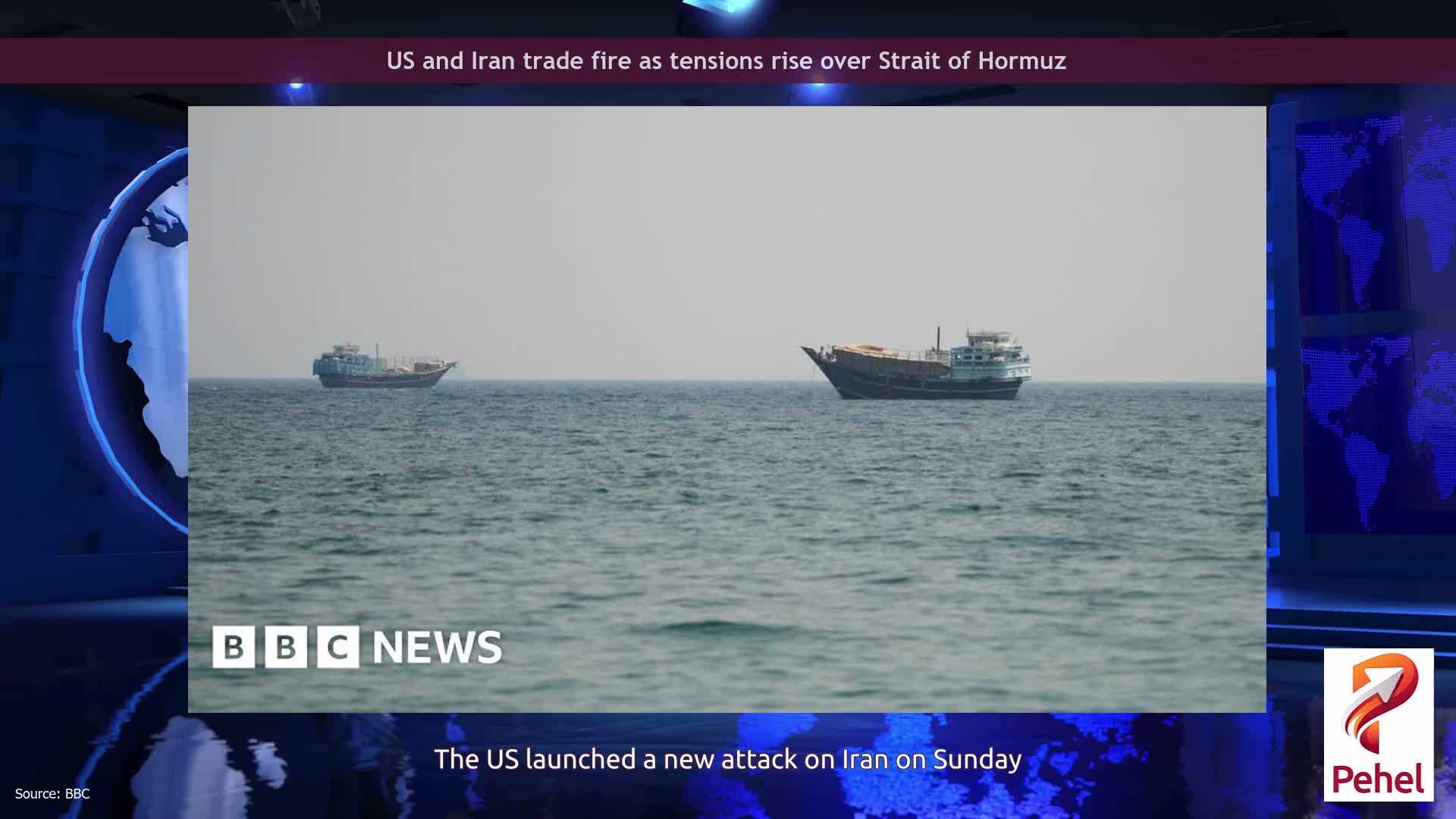US and Iran trade fire as tensions rise over Strait of Hormuz