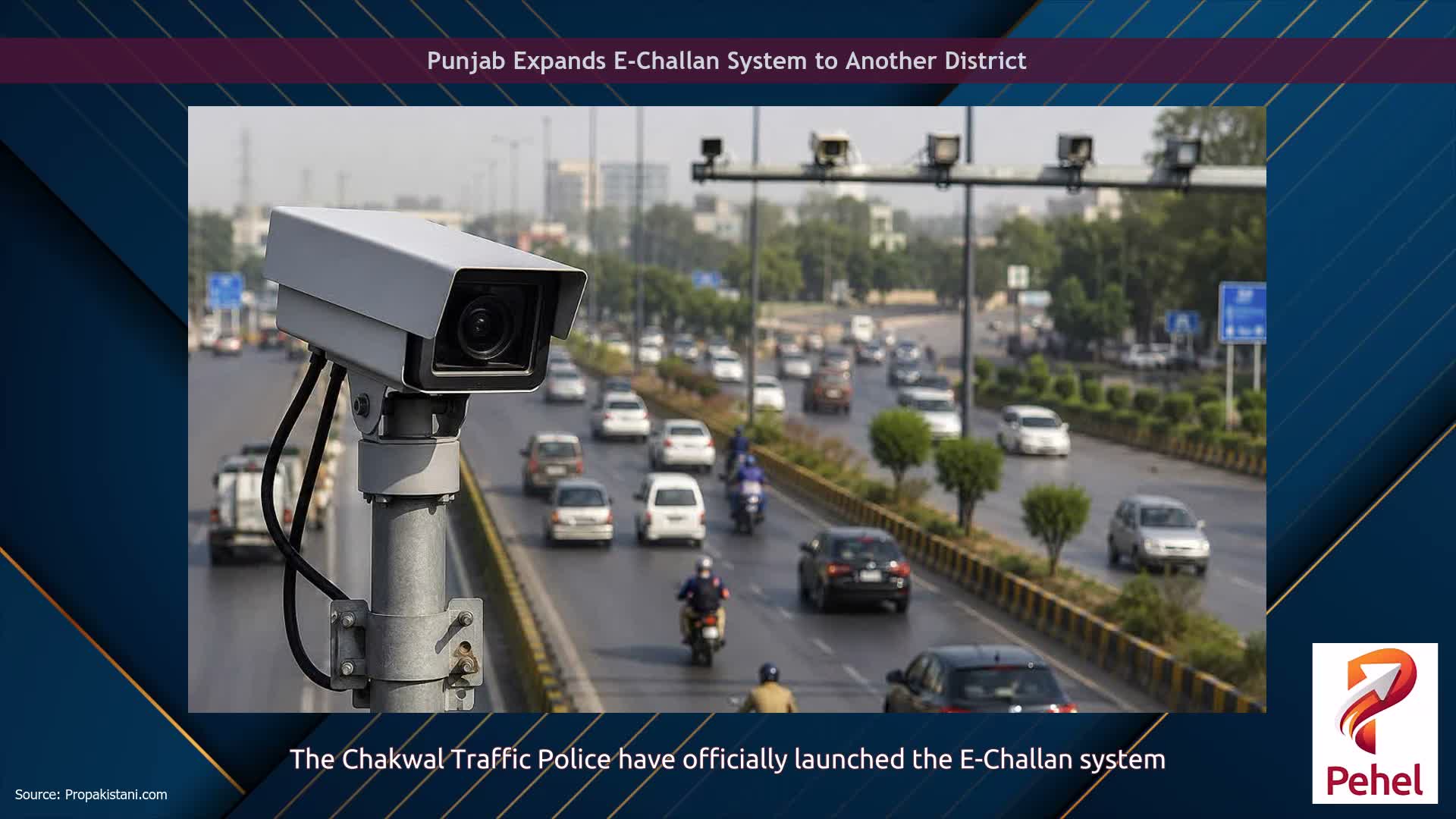 Punjab Expands E-Challan System to Another District
