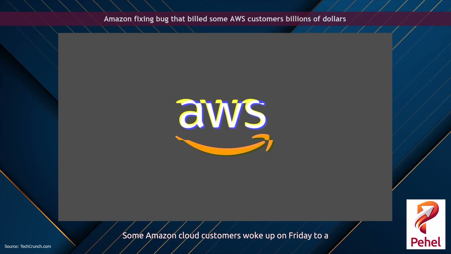 Amazon fixing bug that billed some AWS customers billions of dollars