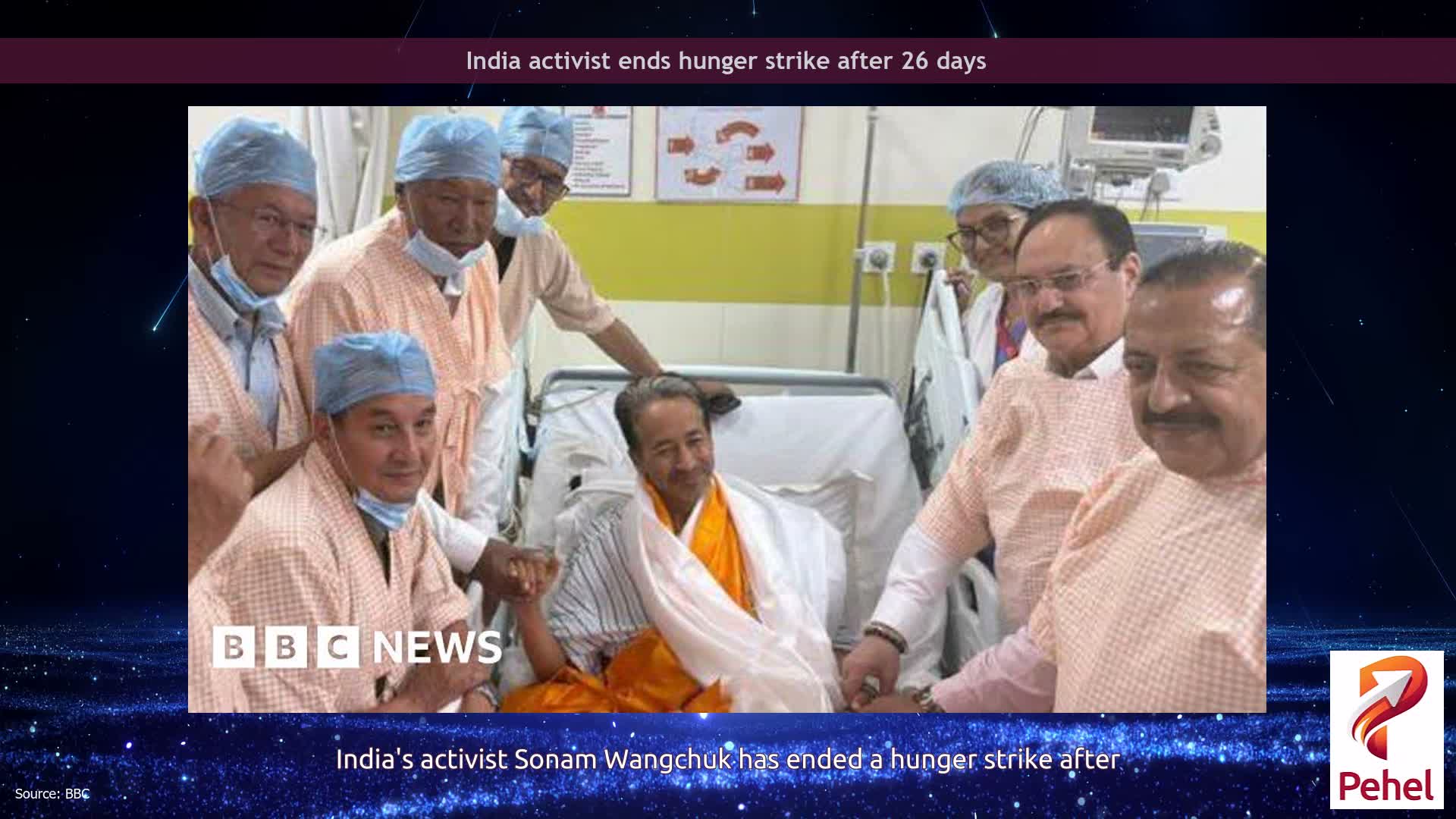 India activist ends hunger strike after 26 days