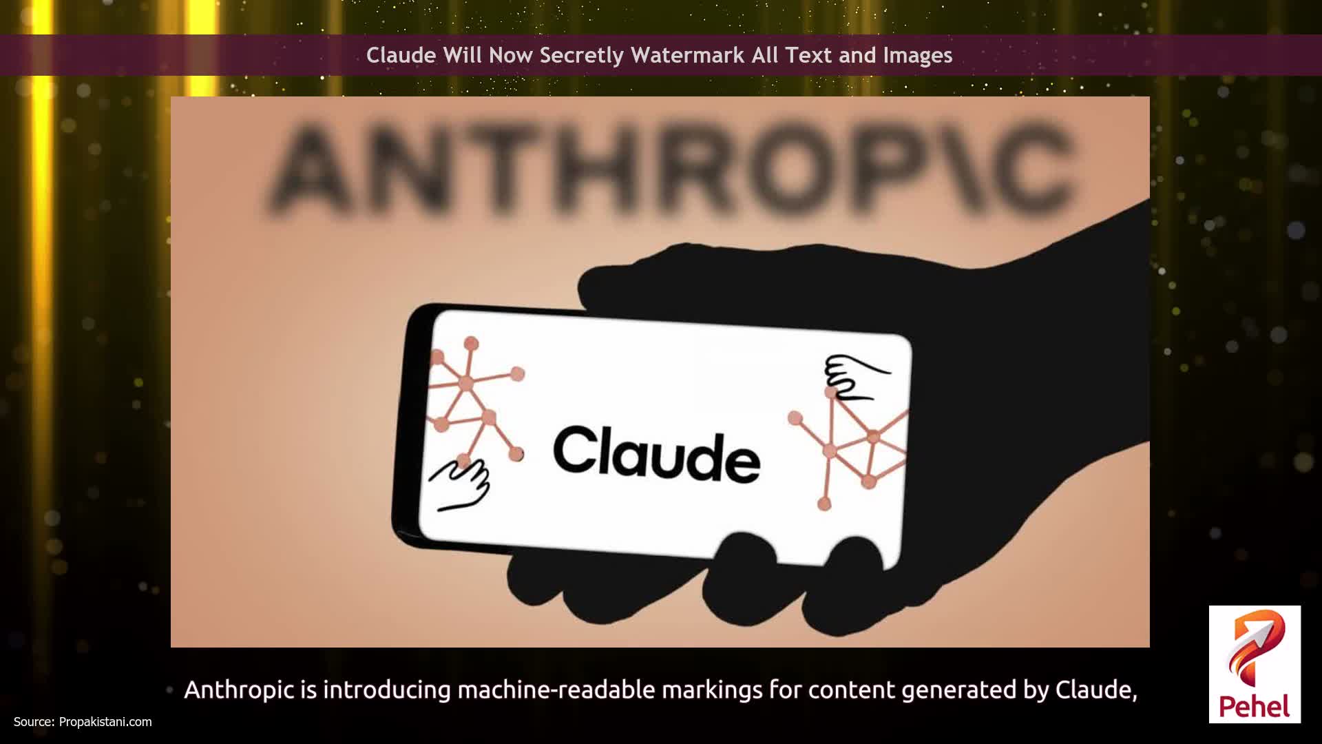 Claude Will Now Secretly Watermark All Text and Images