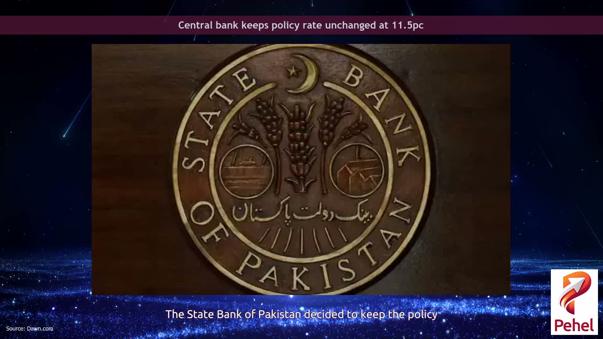 Central bank keeps policy rate unchanged at 11.5pc