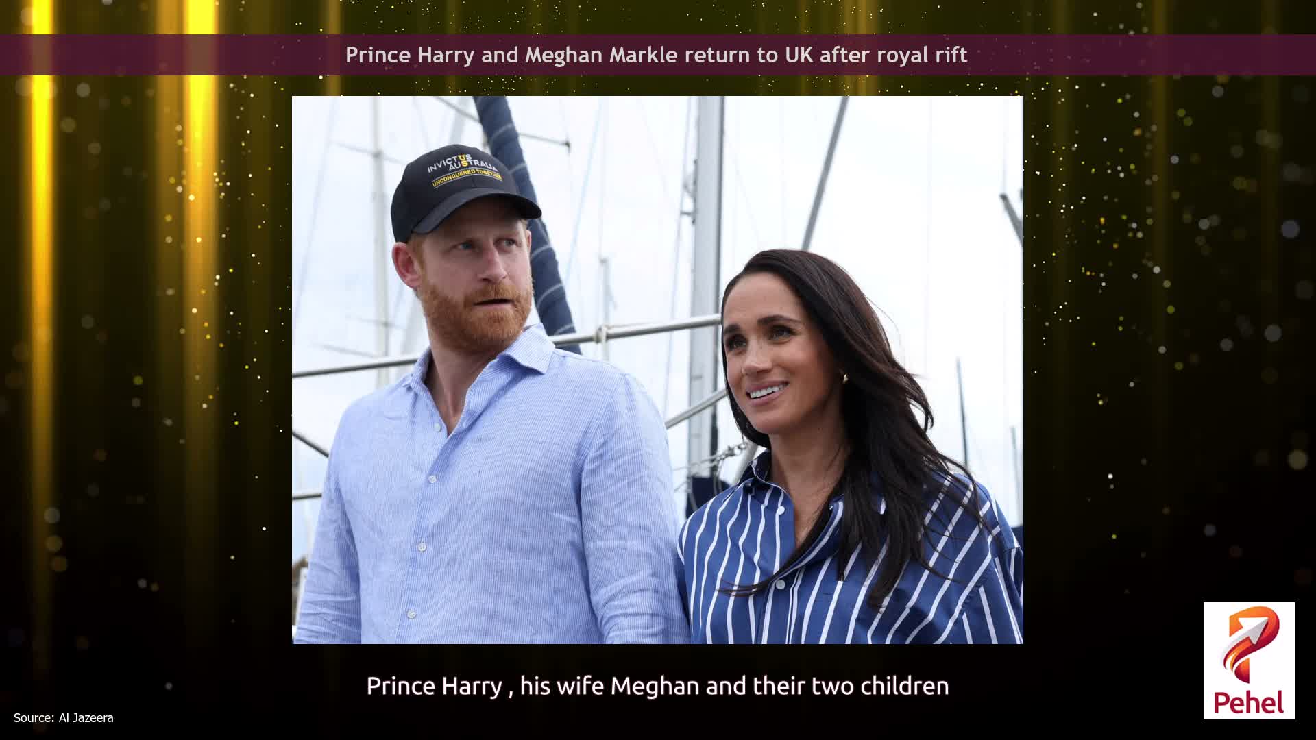 Prince Harry and Meghan Markle return to UK after royal rift