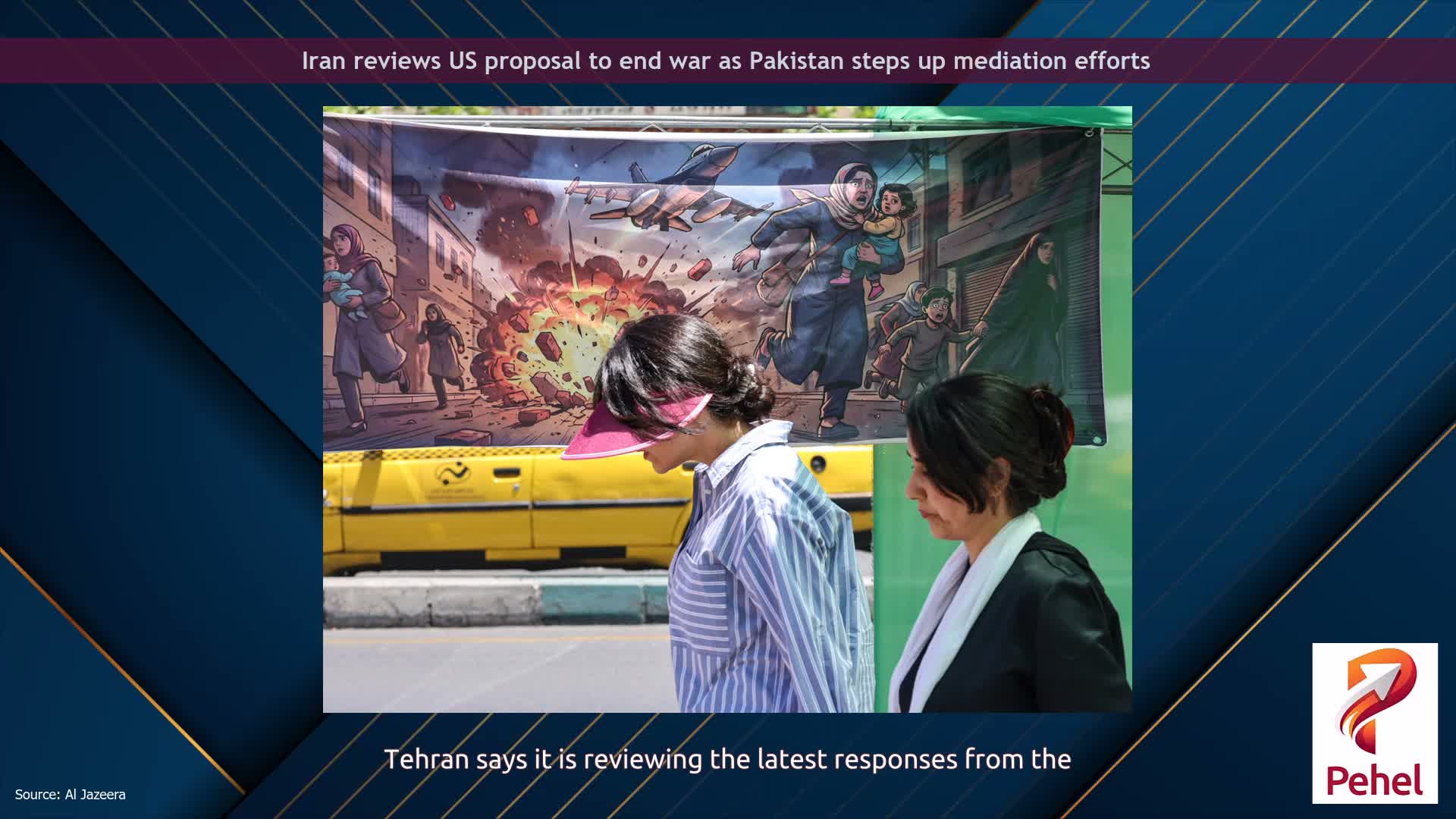 Iran reviews US proposal to end war as Pakistan steps up mediation efforts