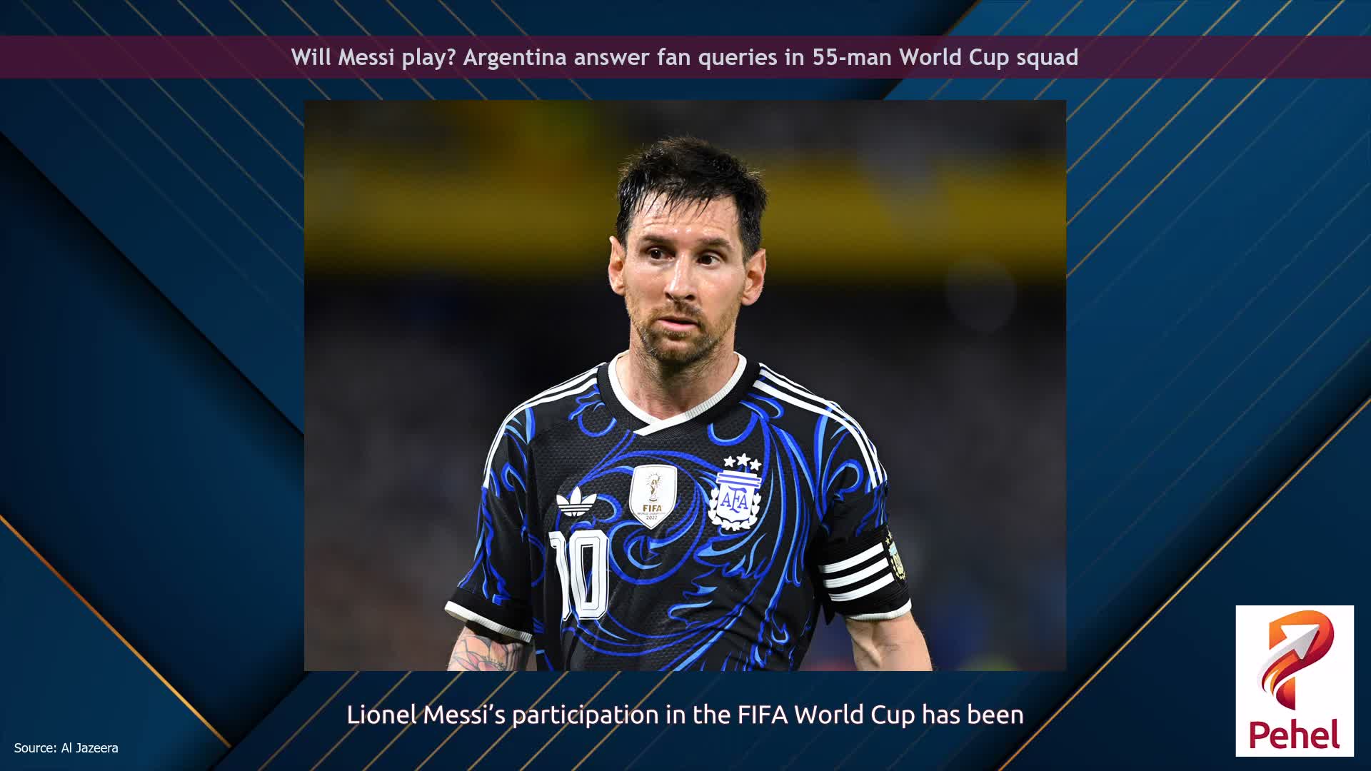 Will Messi play? Argentina answer fan queries in 55-man World Cup squad