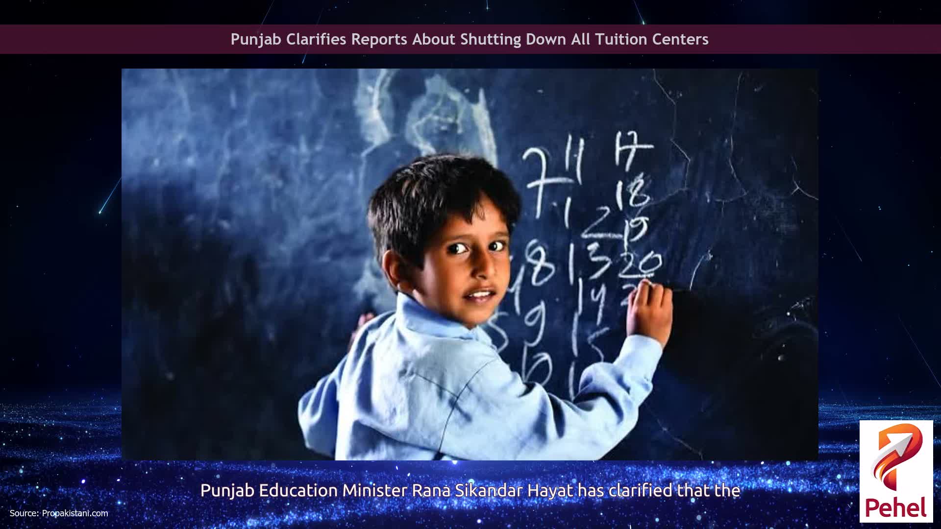 Punjab Clarifies Reports About Shutting Down All Tuition Centers