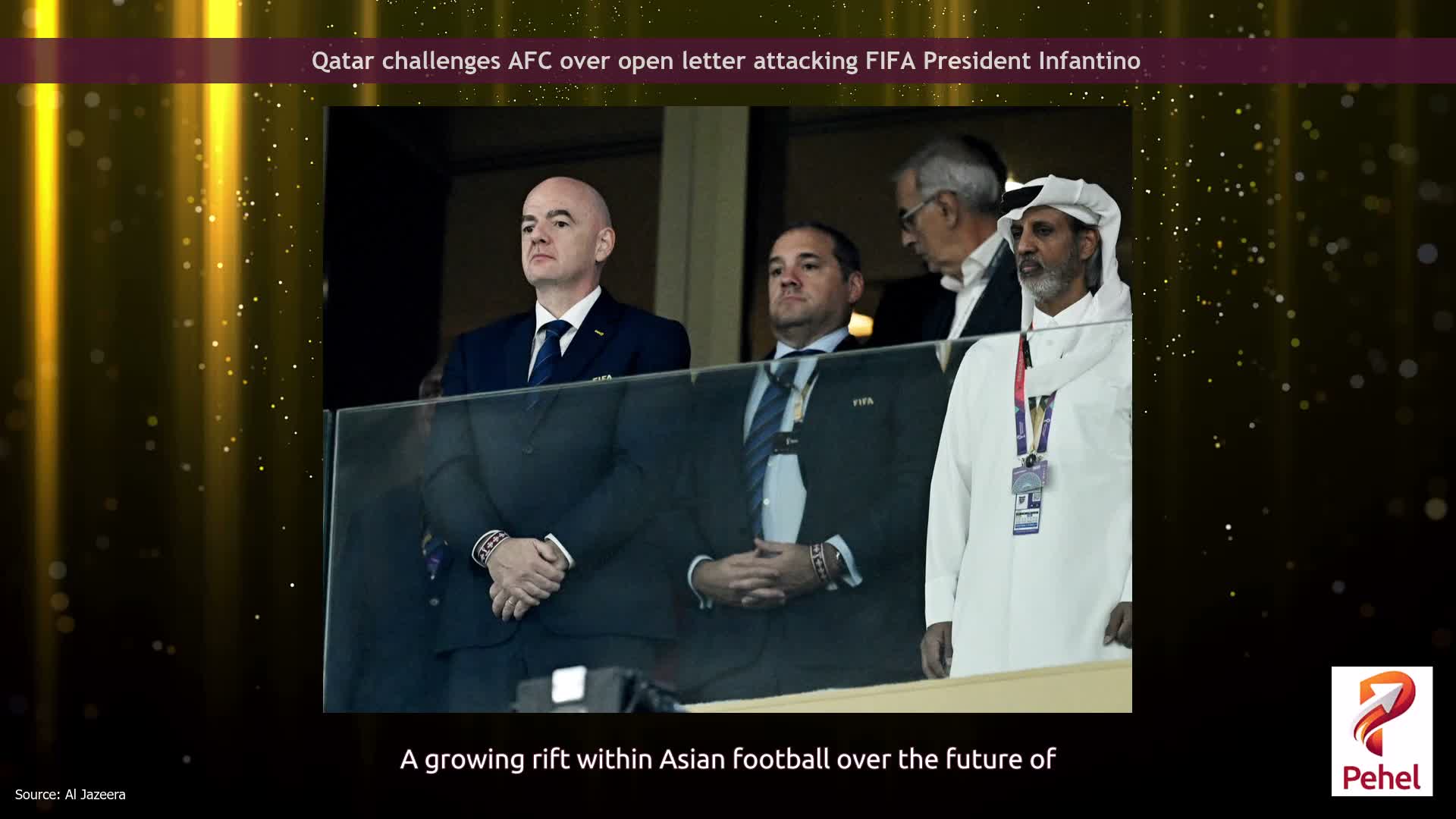 Qatar challenges AFC over open letter attacking FIFA President Infantino