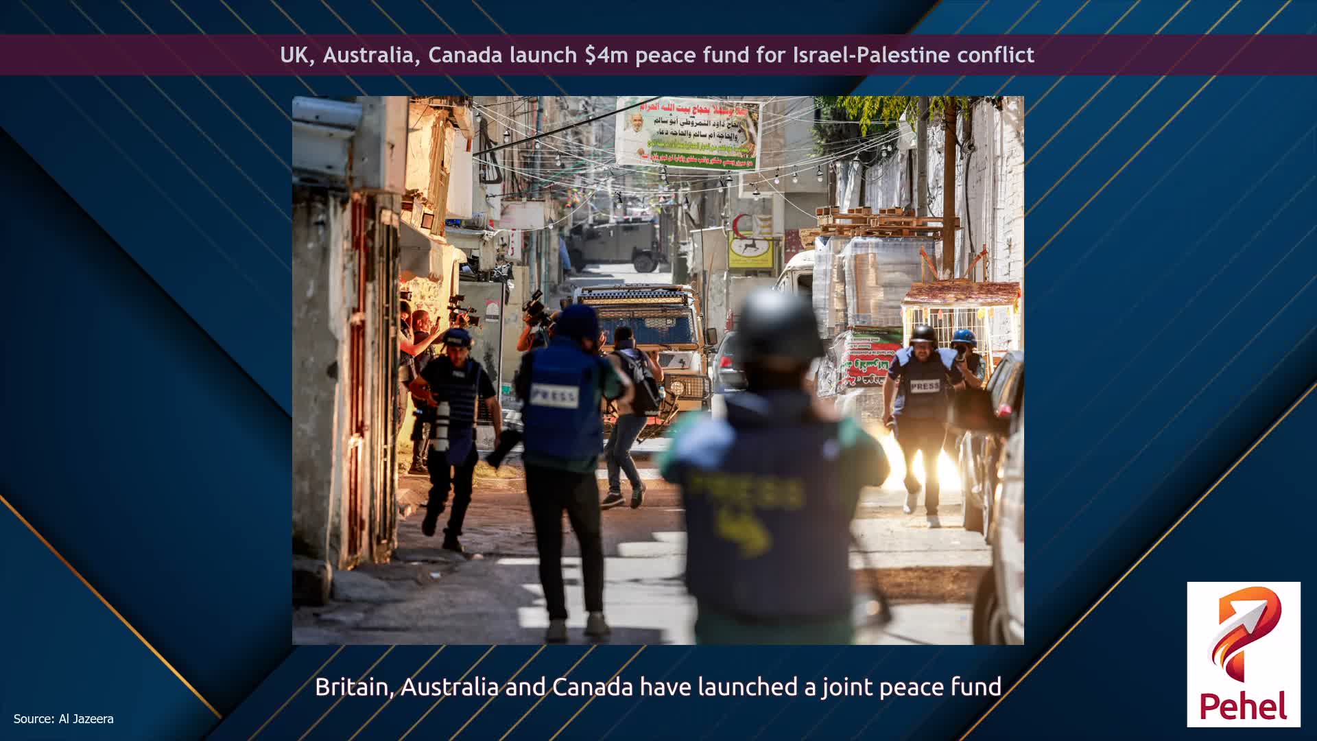 UK, Australia, Canada launch $4m peace fund for Israel-Palestine conflict