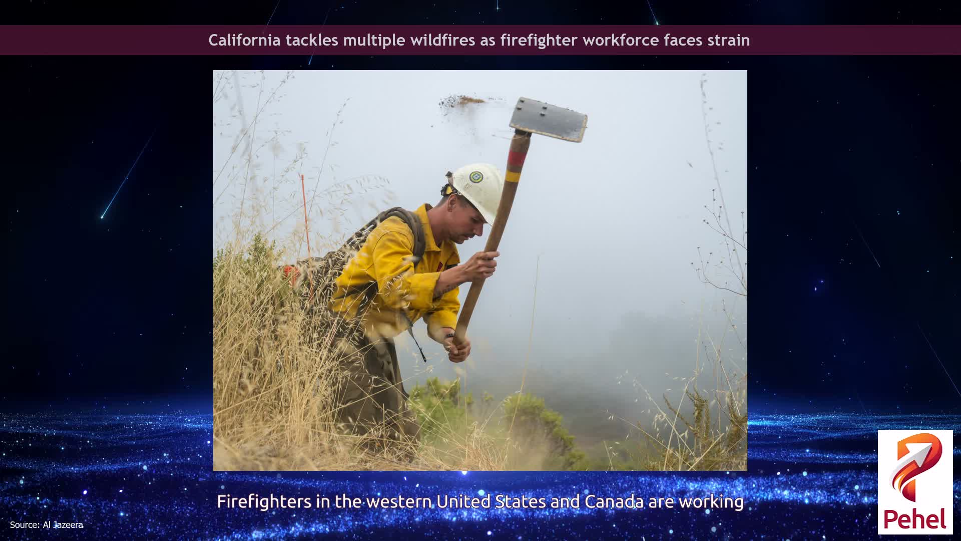 California tackles multiple wildfires as firefighter workforce faces strain