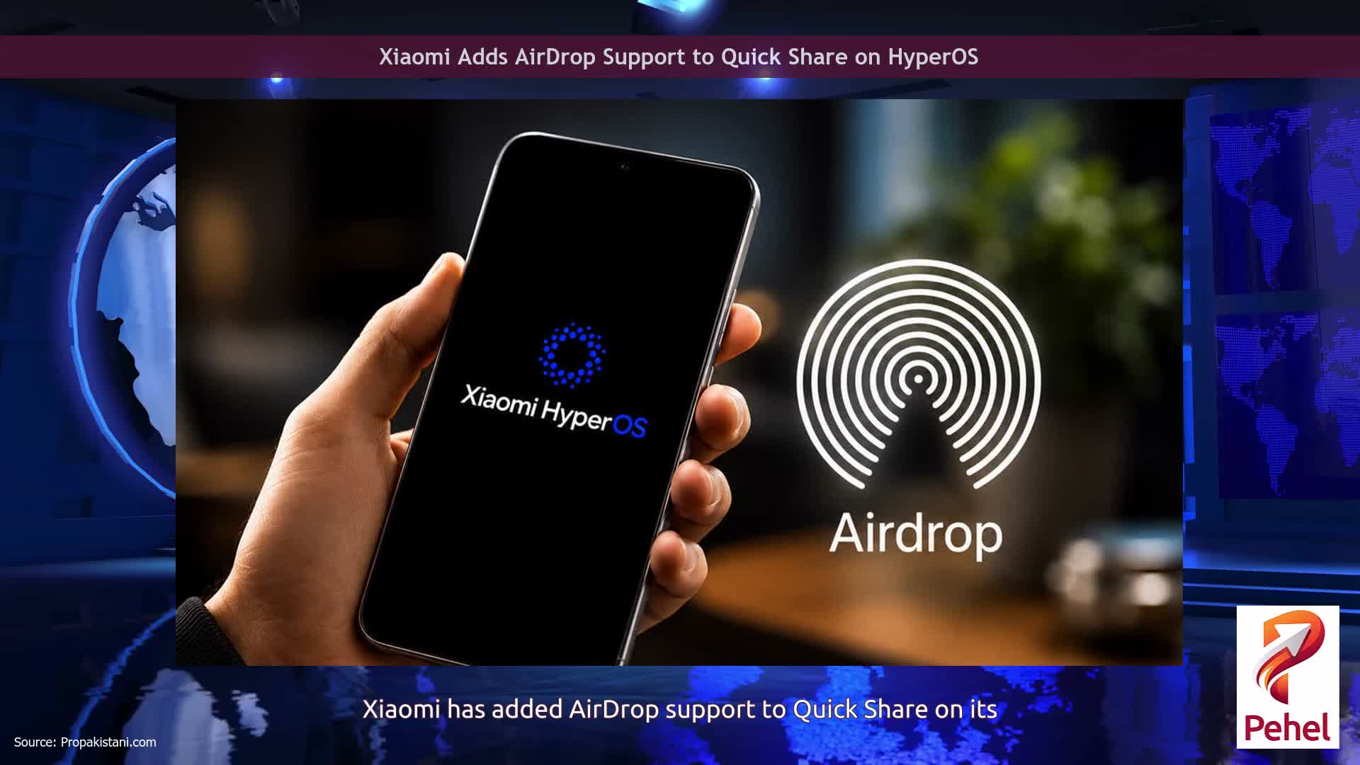 Xiaomi Adds AirDrop Support to Quick Share on HyperOS