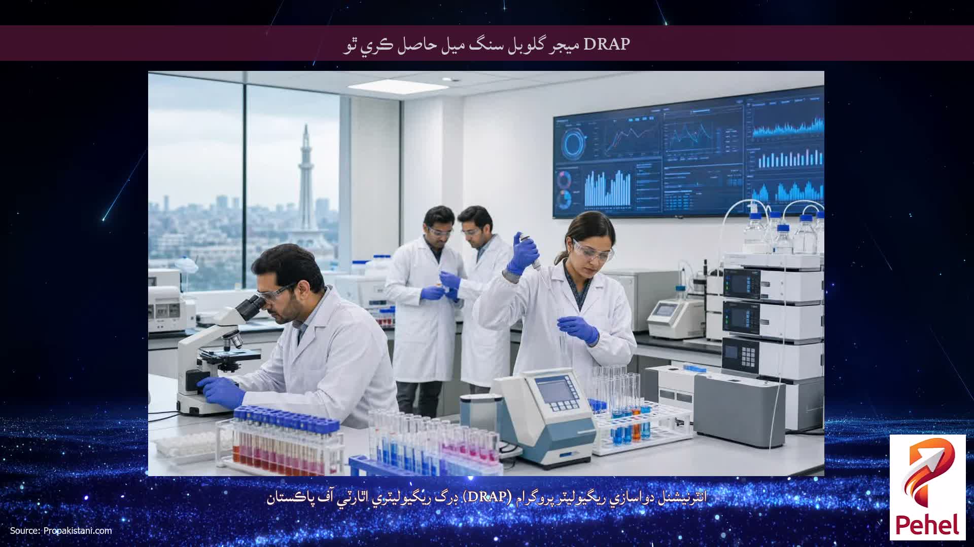DRAP ميجر گلوبل سنگ ميل حاصل ڪري ٿو