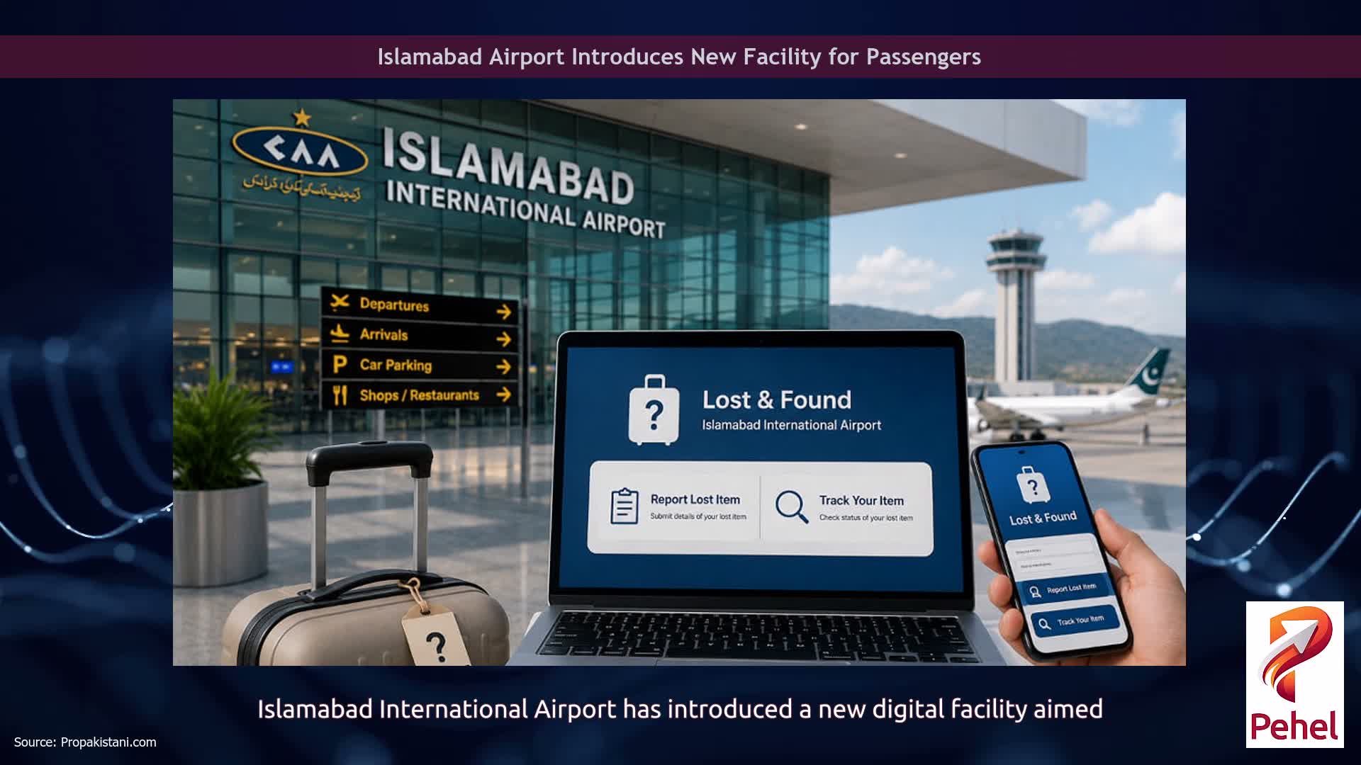 Islamabad Airport Introduces New Facility for Passengers