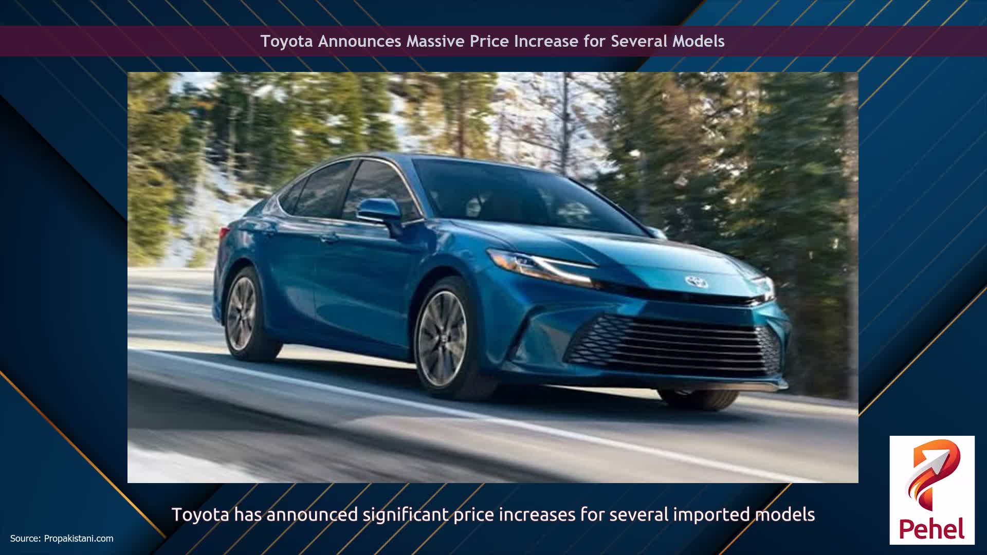 Toyota Announces Massive Price Increase for Several Models