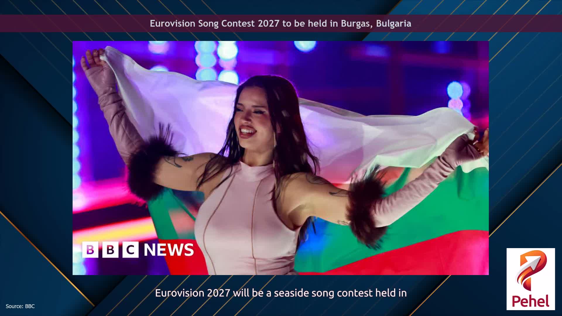Eurovision Song Contest 2027 to be held in Burgas, Bulgaria