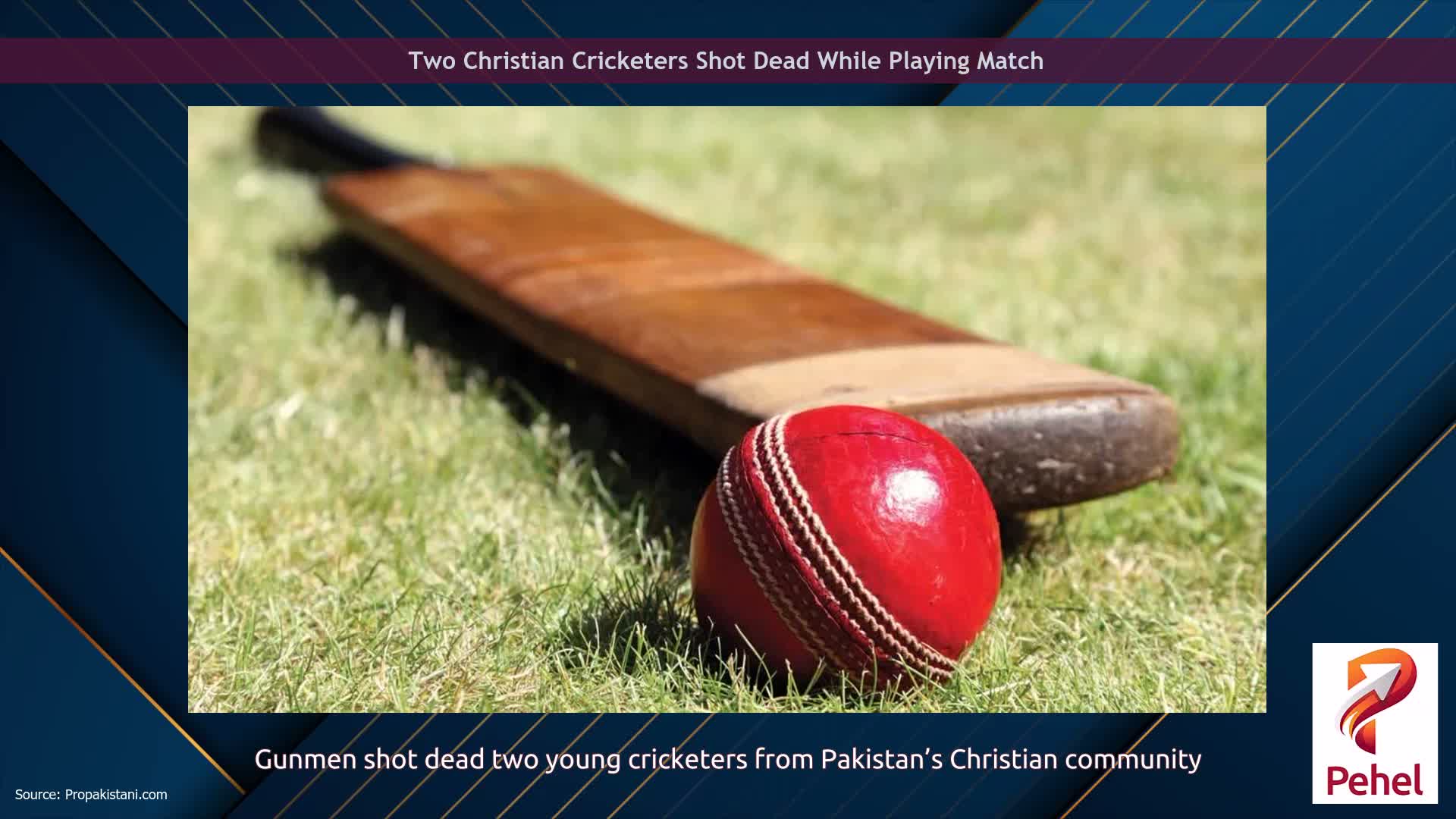 Two Christian Cricketers Shot Dead While Playing Match