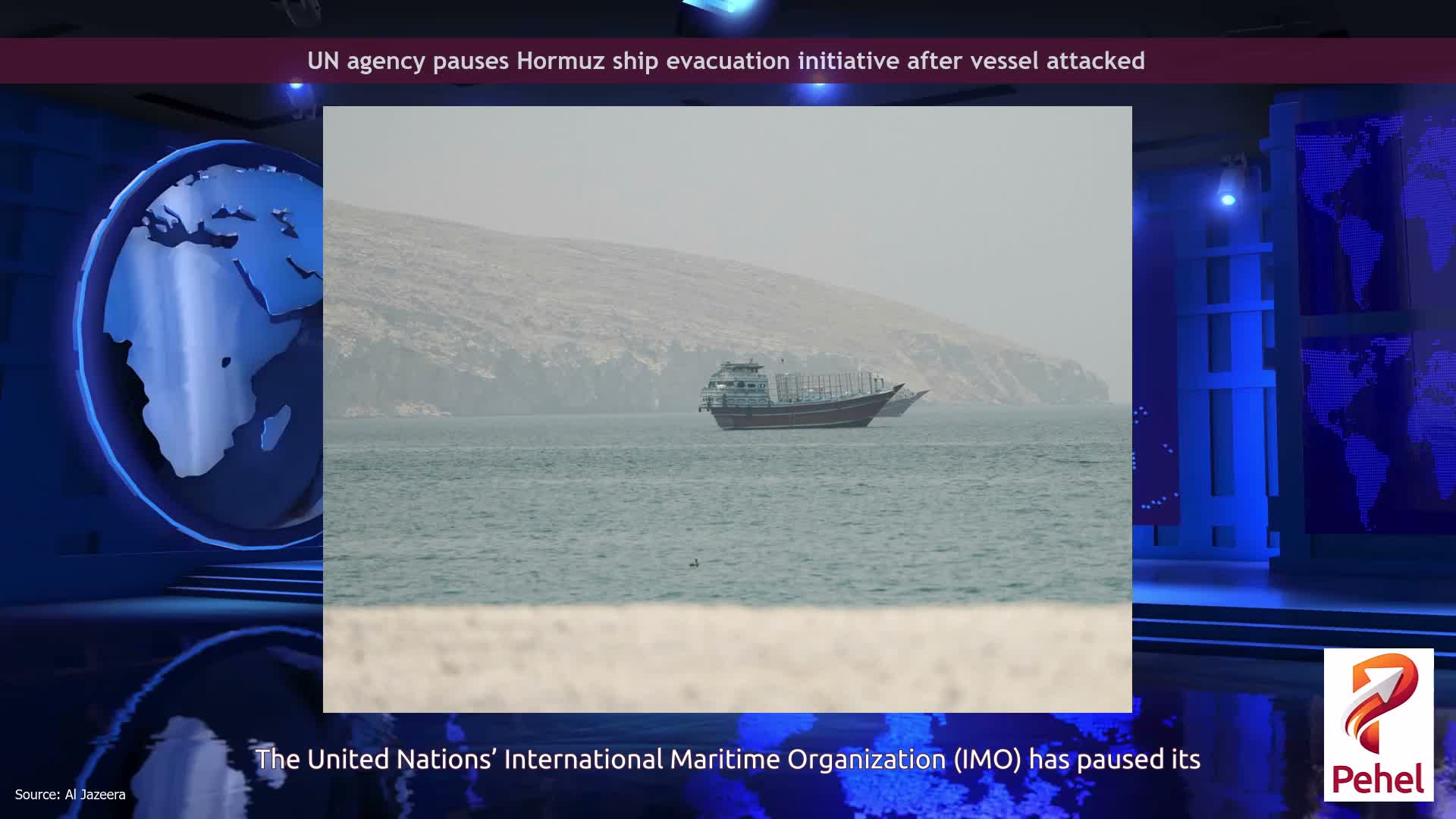 UN agency pauses Hormuz ship evacuation initiative after vessel attacked