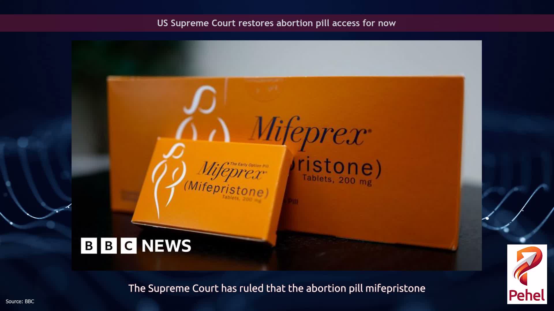 US Supreme Court restores abortion pill access for now