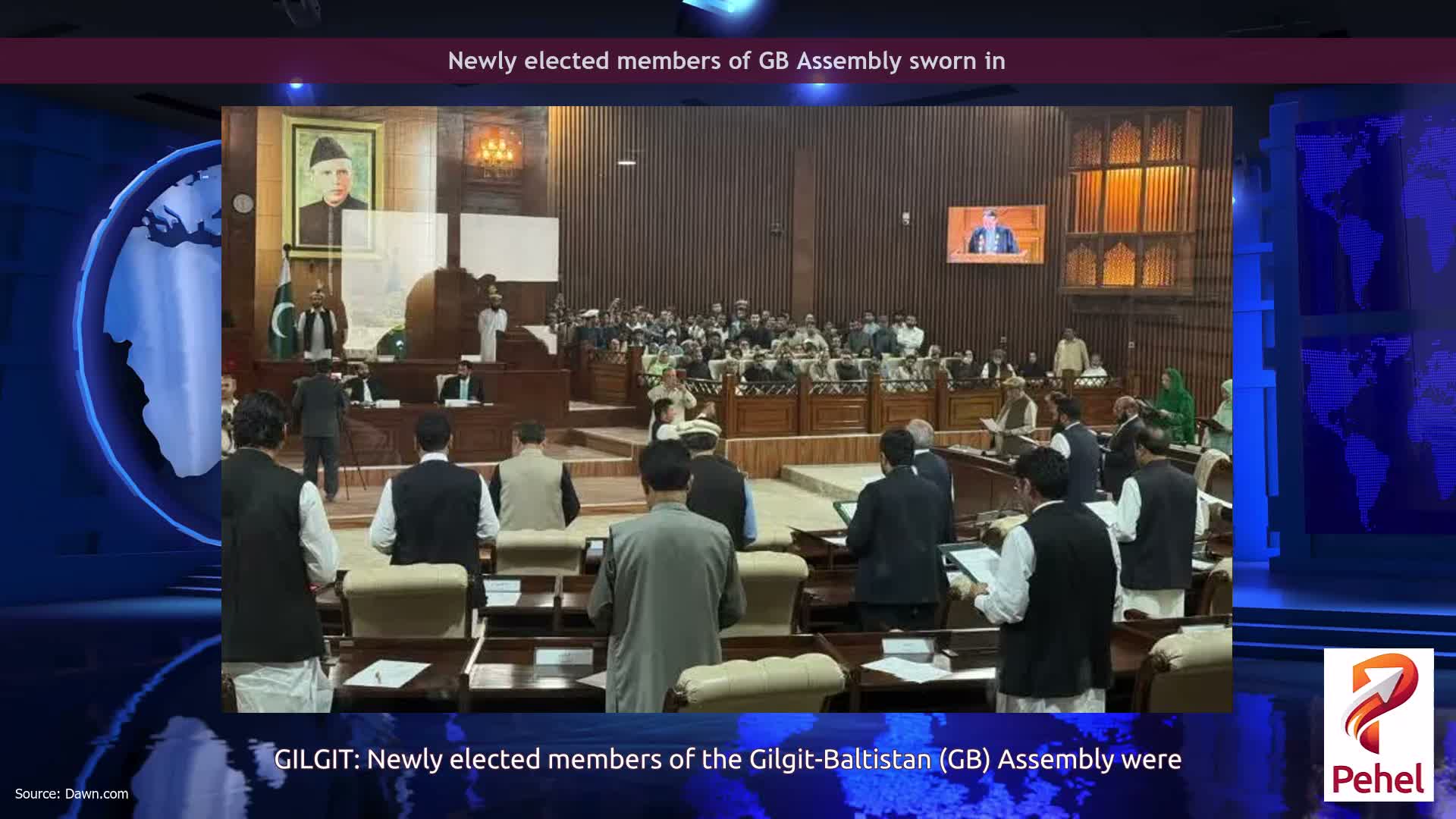 Newly elected members of GB Assembly sworn in