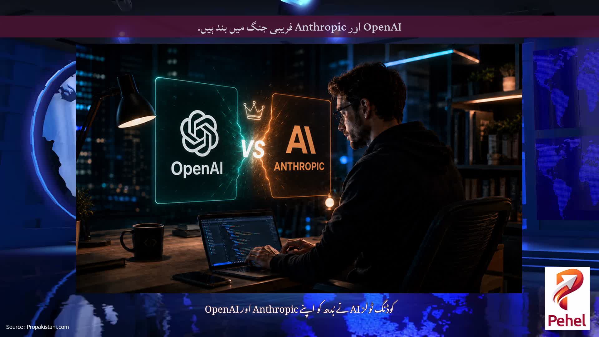 OpenAI اور Anthropic فریبی جنگ میں بند ہیں۔