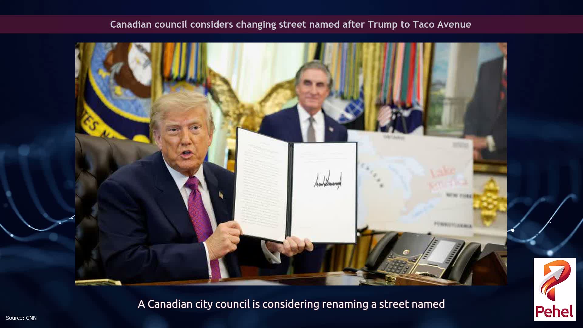 Canadian council considers changing street named after Trump to Taco Avenue