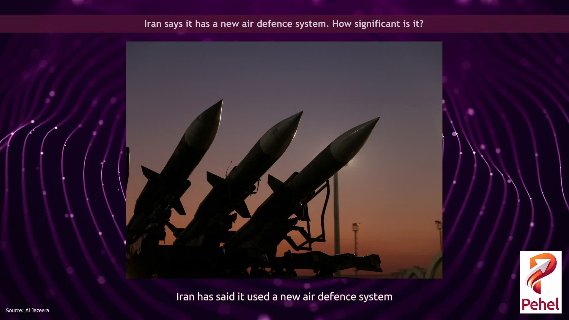 Iran says it has a new air defence system. How significant is it?