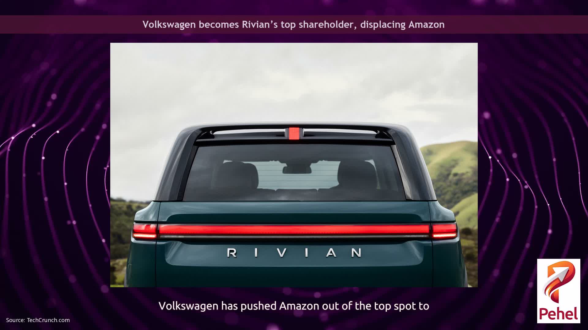 Volkswagen becomes Rivian’s top shareholder, displacing Amazon
