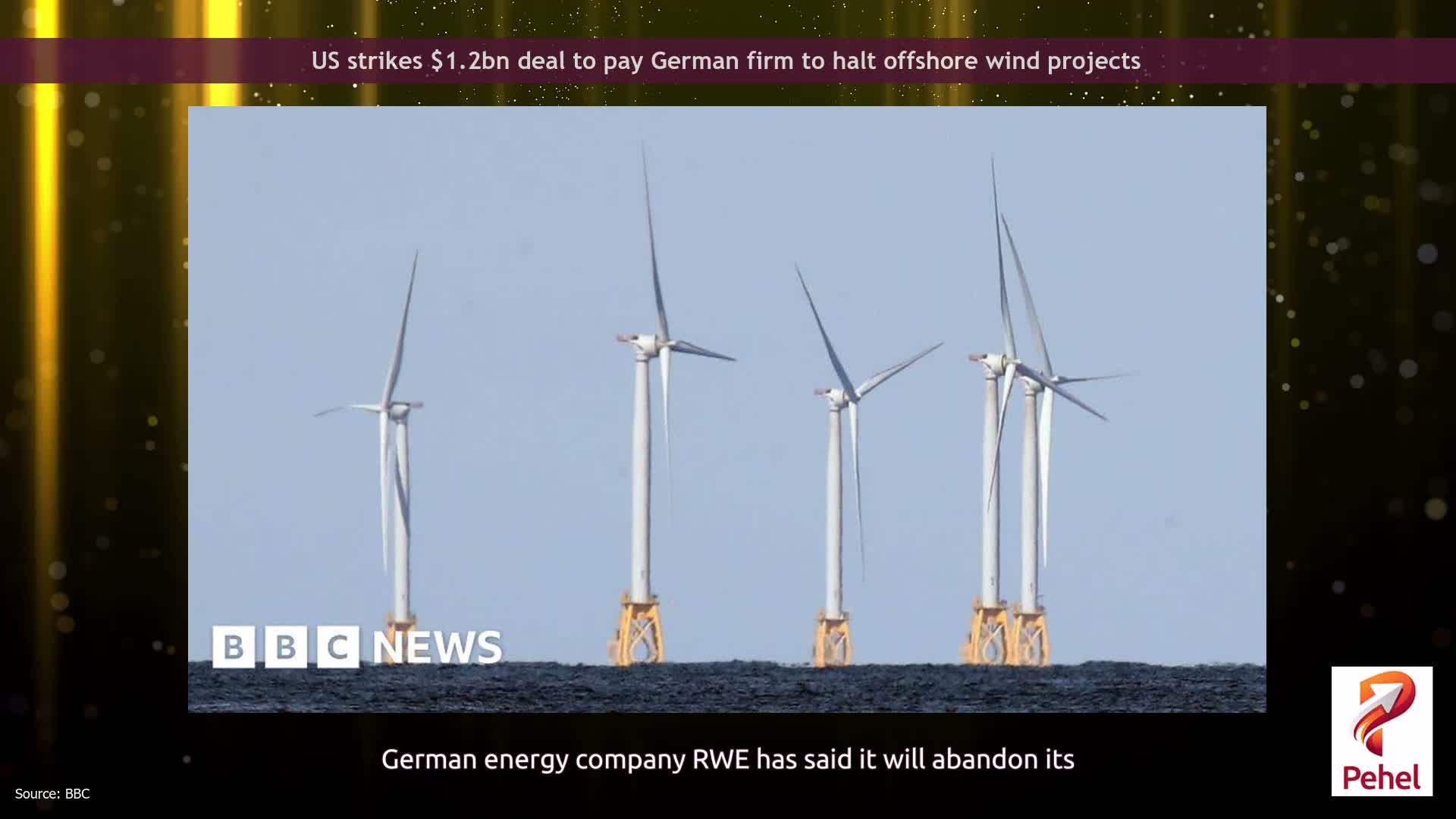 US strikes $1.2bn deal to pay German firm to halt offshore wind projects