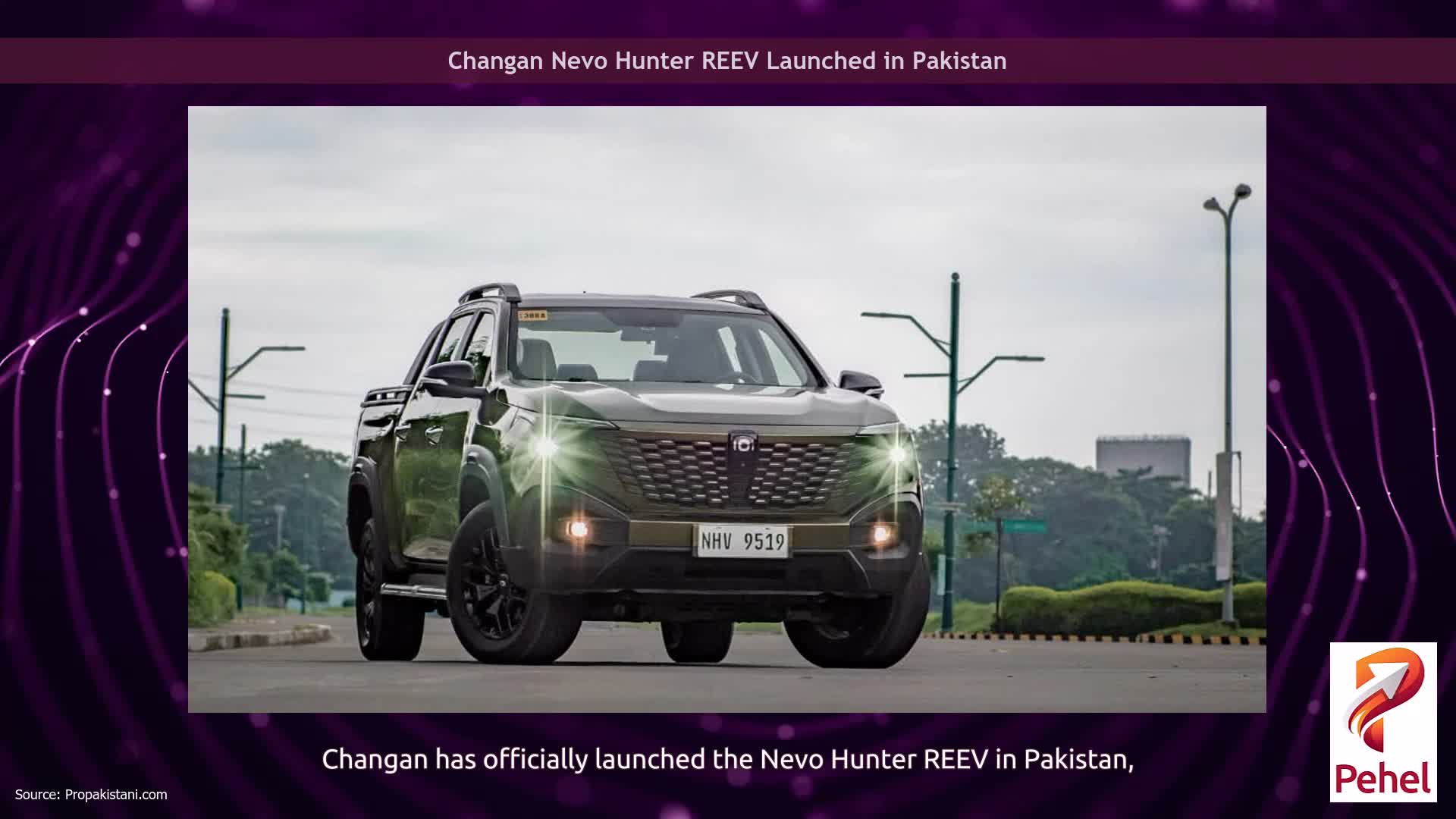 Changan Nevo Hunter REEV Launched in Pakistan