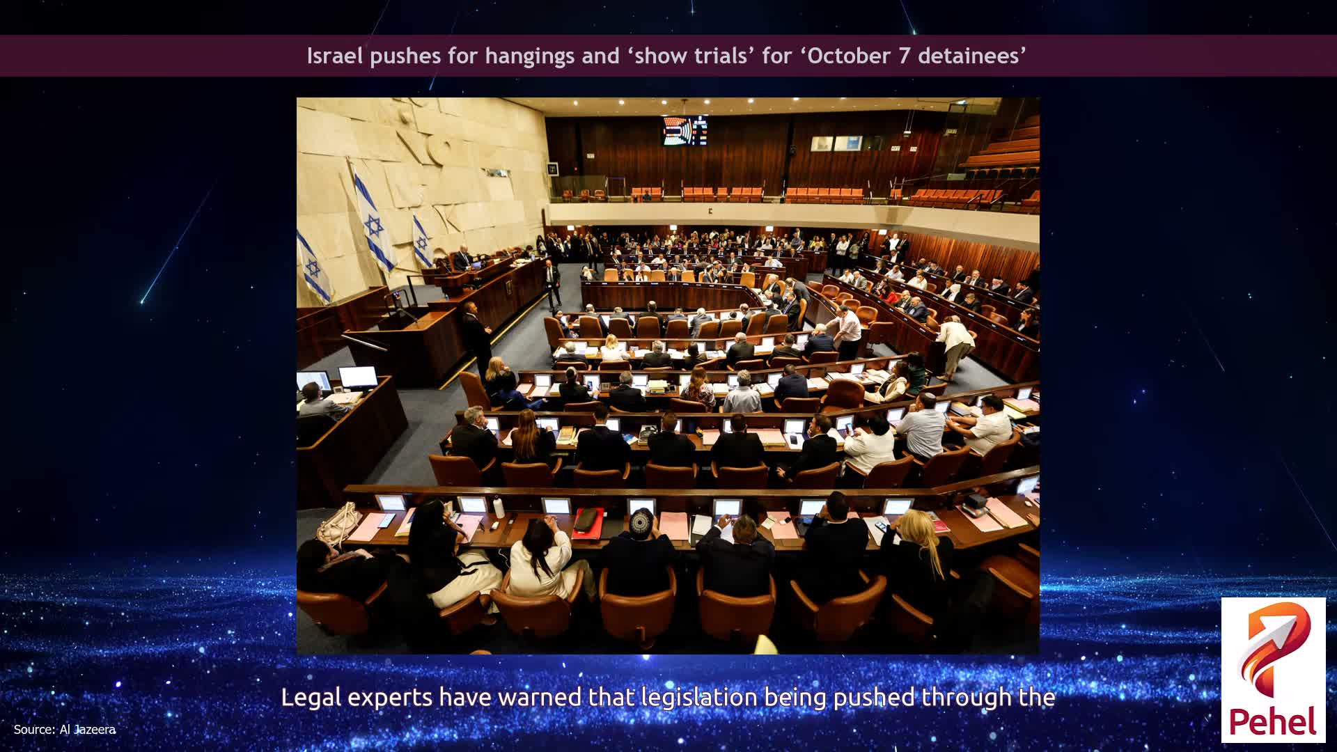 Israel pushes for hangings and ‘show trials’ for ‘October 7 detainees’