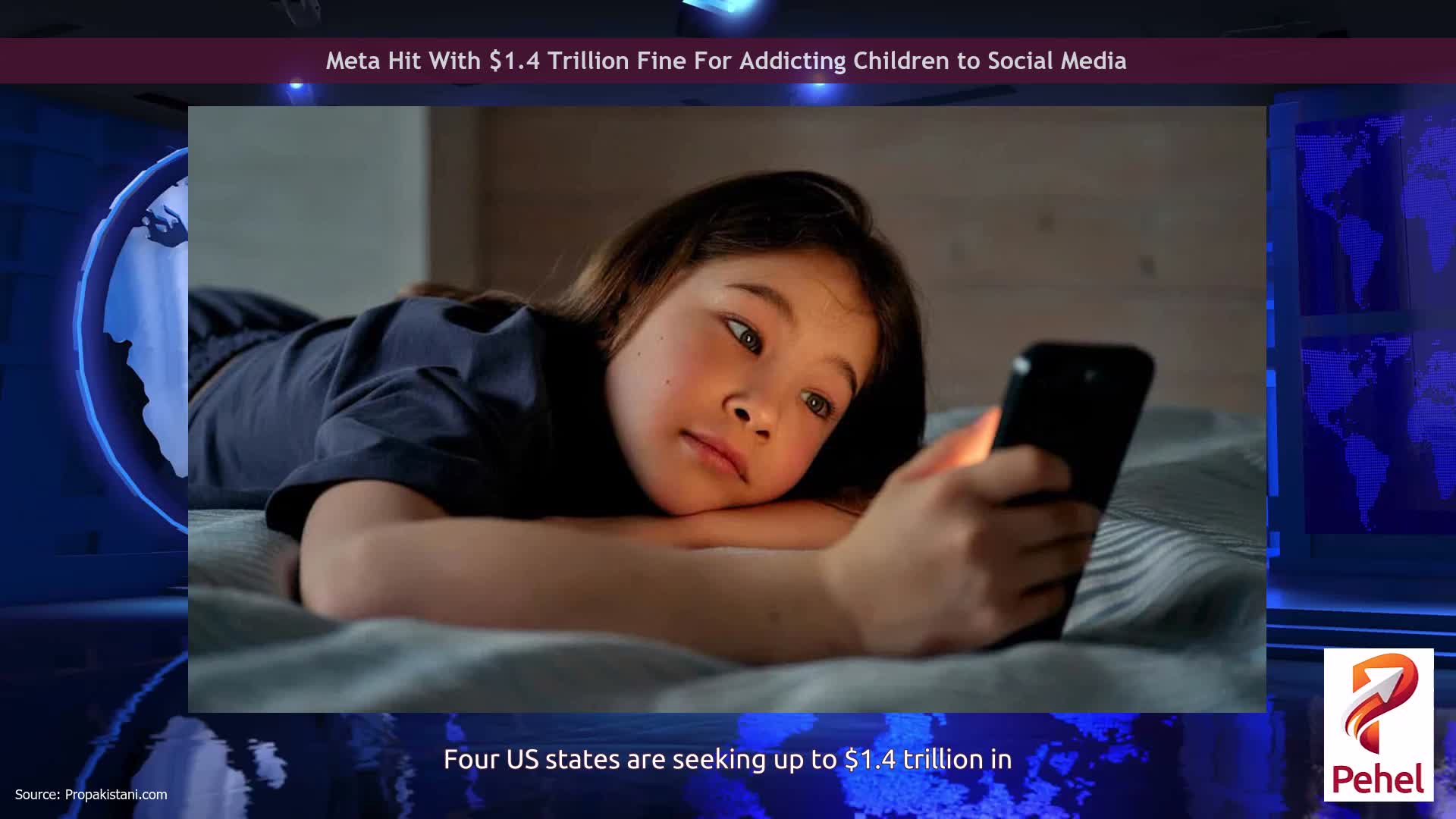 Meta Hit With $1.4 Trillion Fine For Addicting Children to Social Media