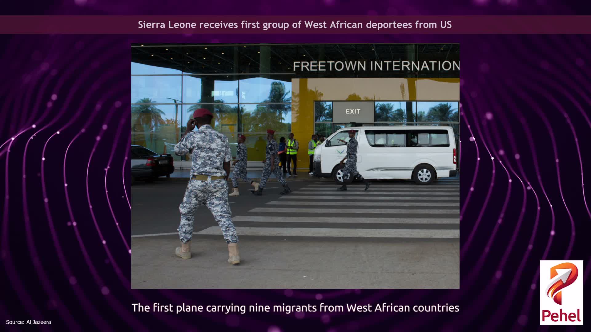 Sierra Leone receives first group of West African deportees from US