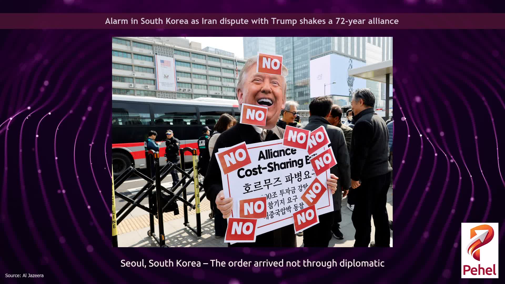 Alarm in South Korea as Iran dispute with Trump shakes a 72-year alliance