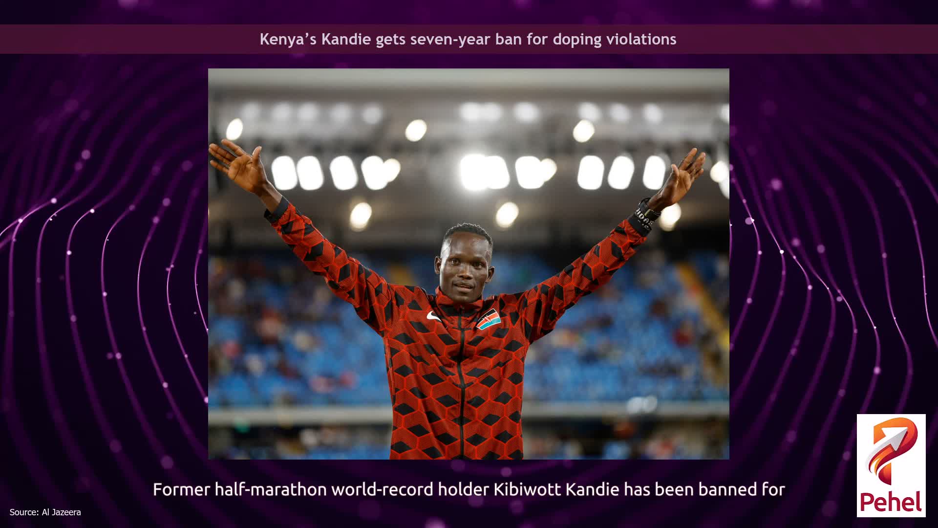 Kenya’s Kandie gets seven-year ban for doping violations