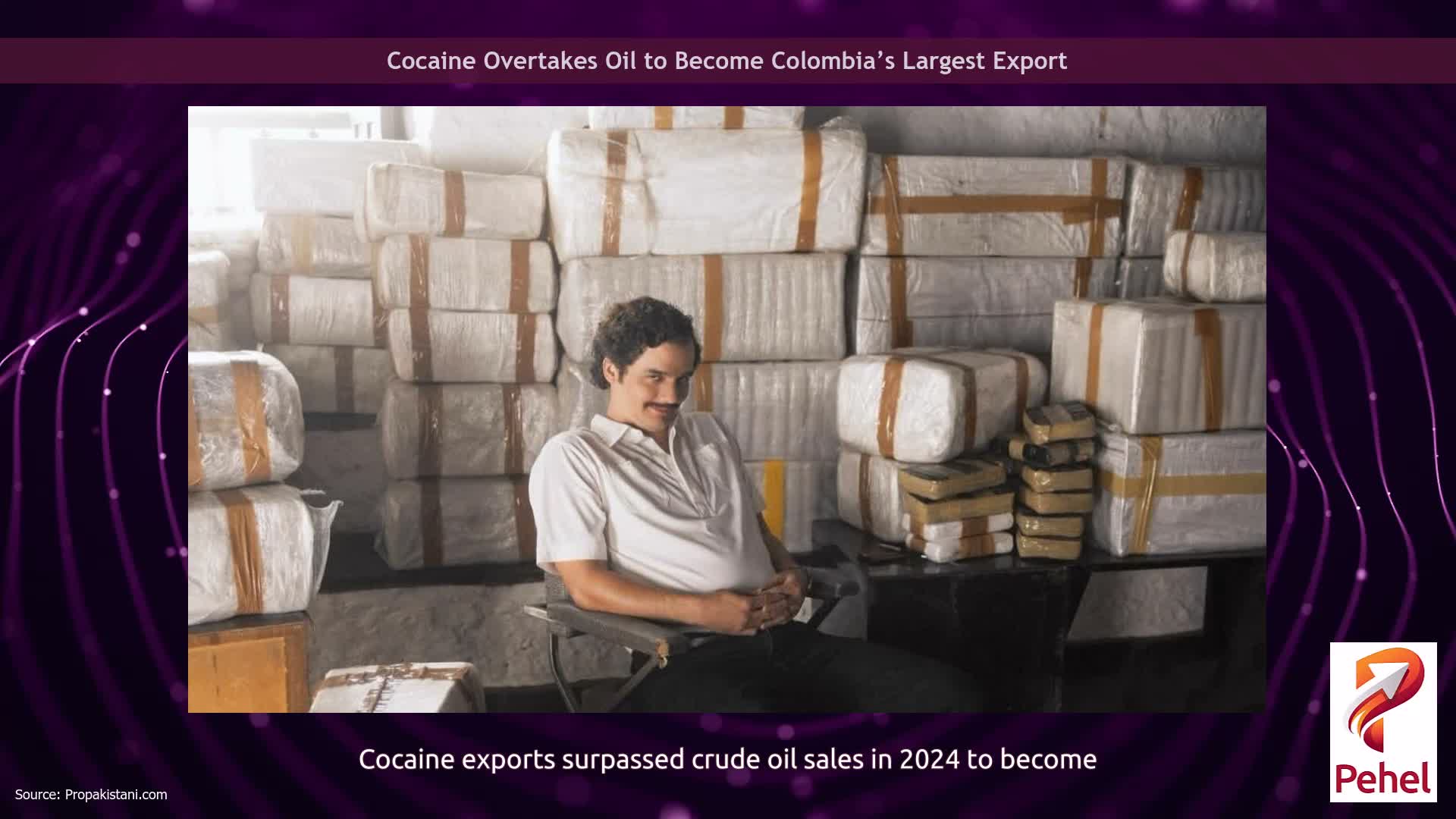 Cocaine Overtakes Oil to Become Colombia’s Largest Export