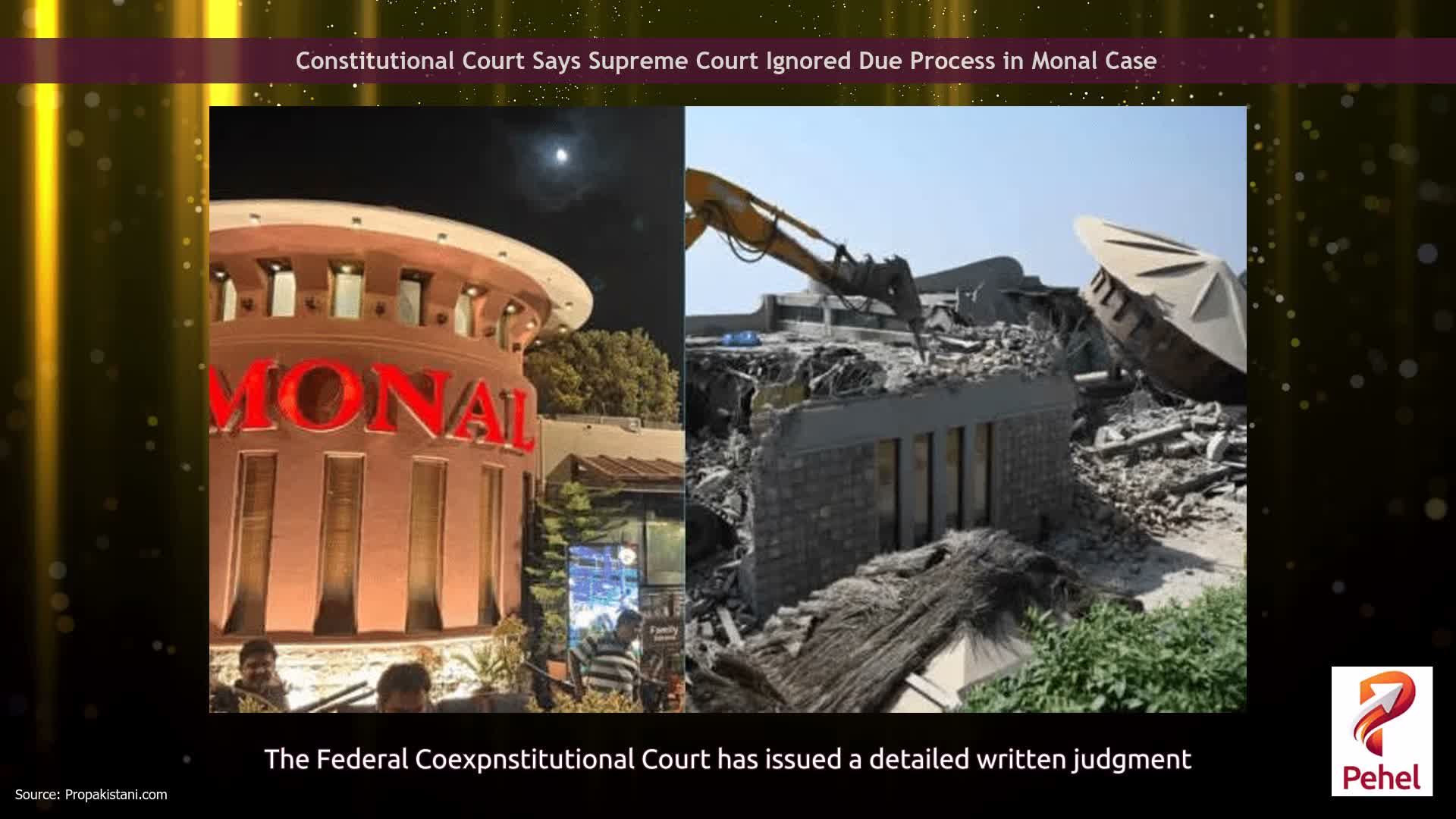 Constitutional Court Says Supreme Court Ignored Due Process in Monal Case