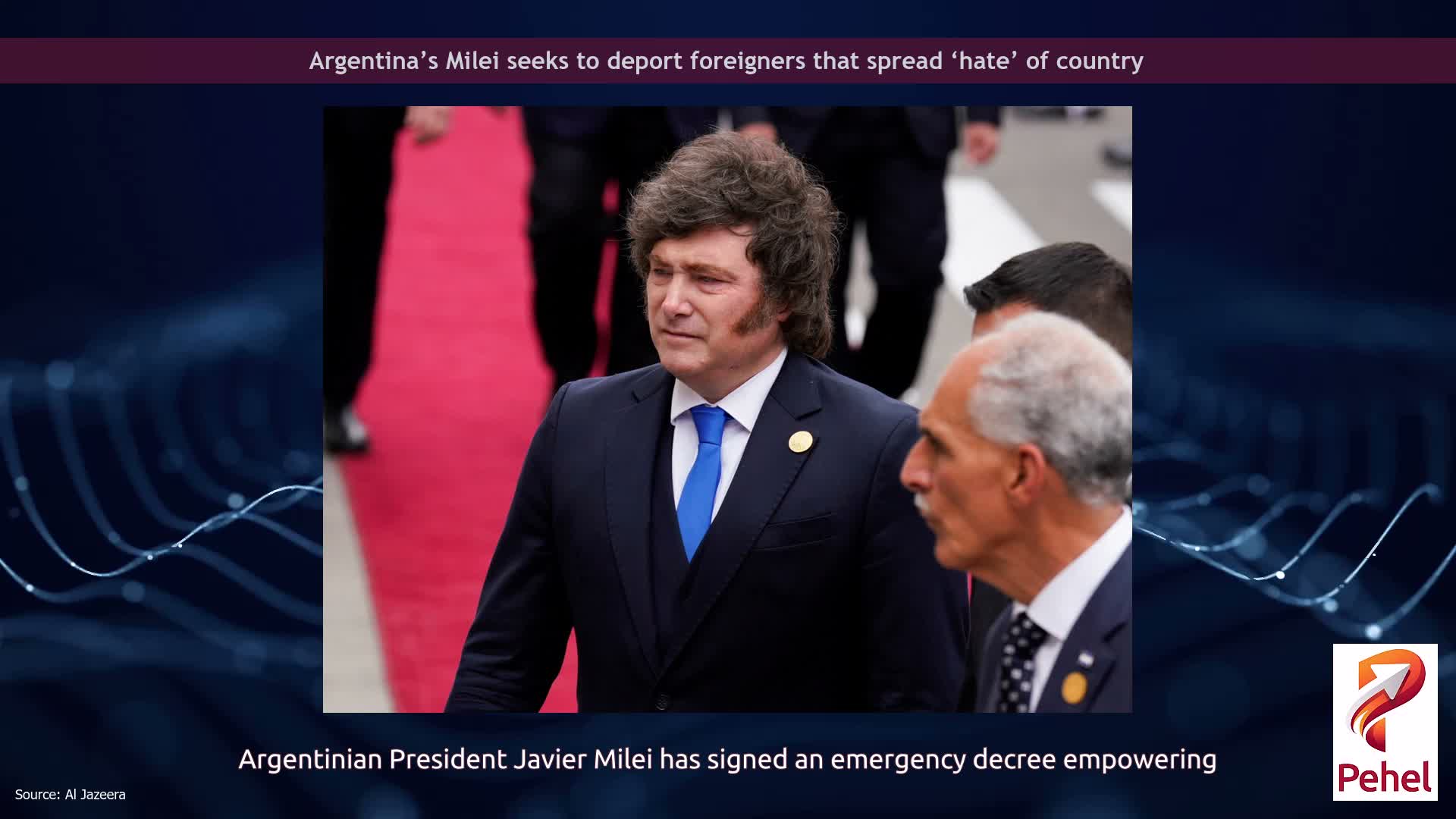 Argentina’s Milei seeks to deport foreigners that spread ‘hate’ of country