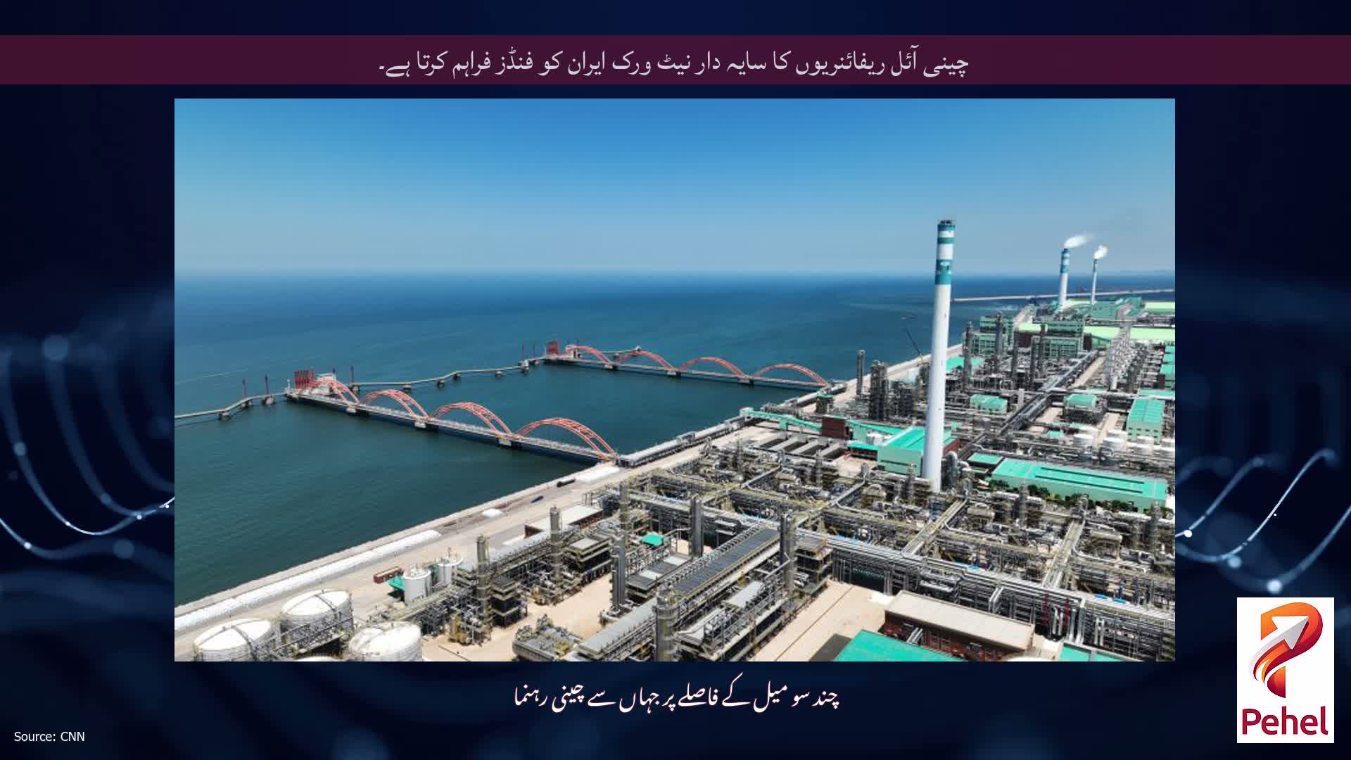 چینی آئل ریفائنریوں کا سایہ دار نیٹ ورک ایران کو فنڈز فراہم کرتا ہے۔