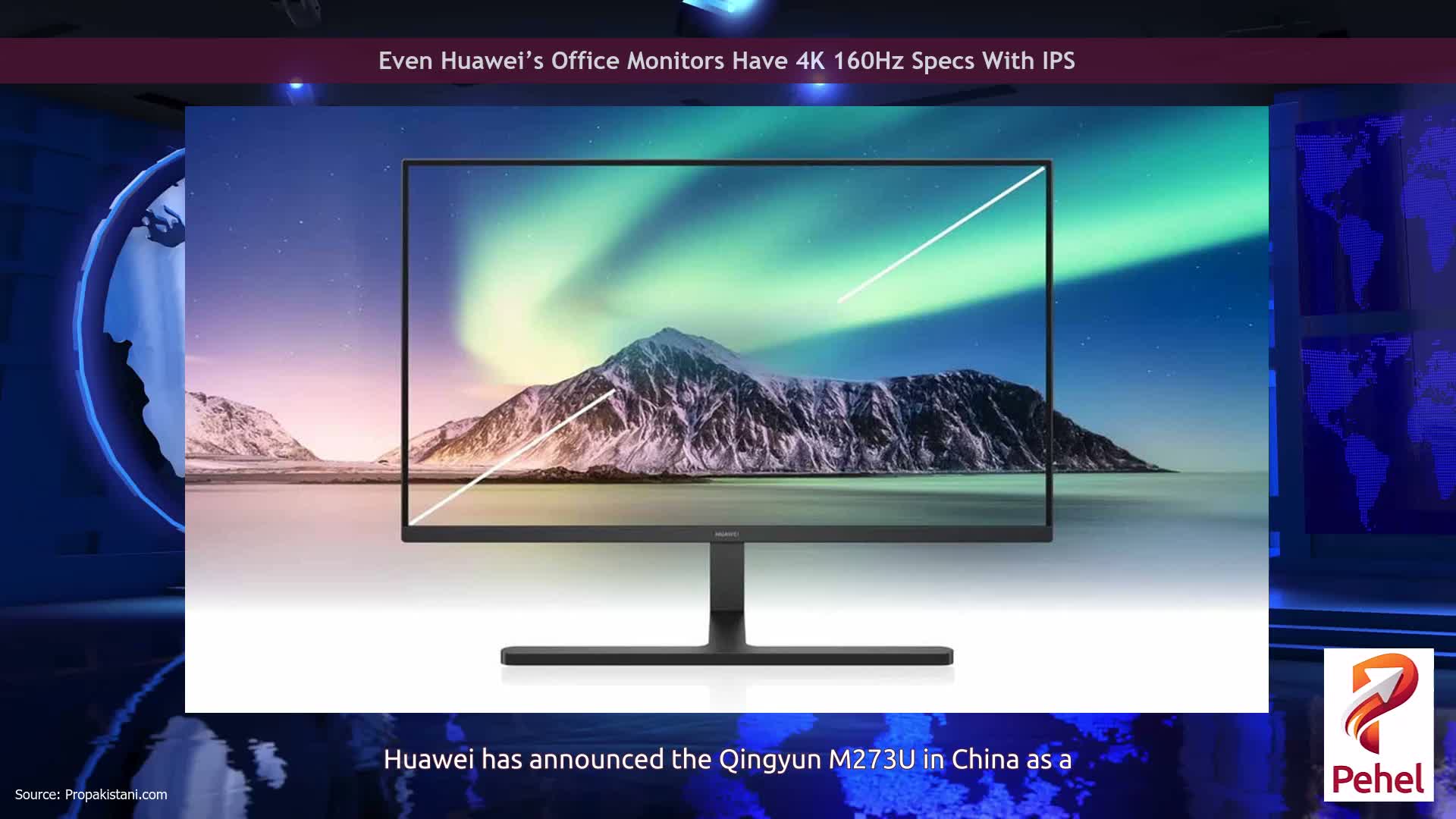 Even Huawei’s Office Monitors Have 4K 160Hz Specs With IPS