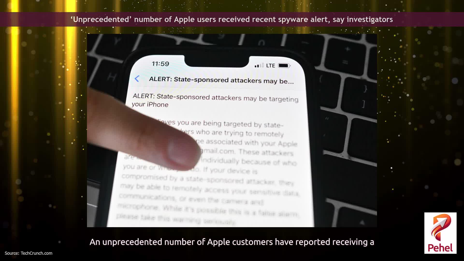 ‘Unprecedented’ number of Apple users received recent spyware alert, say investigators
