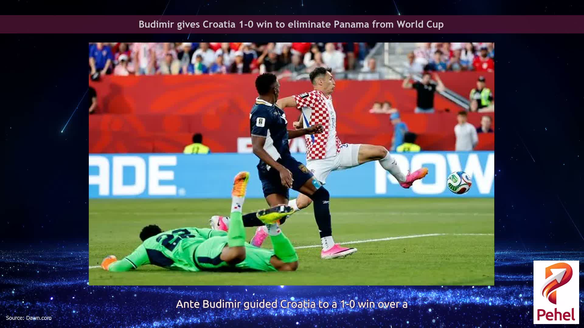 Budimir gives Croatia 1-0 win to eliminate Panama from World Cup