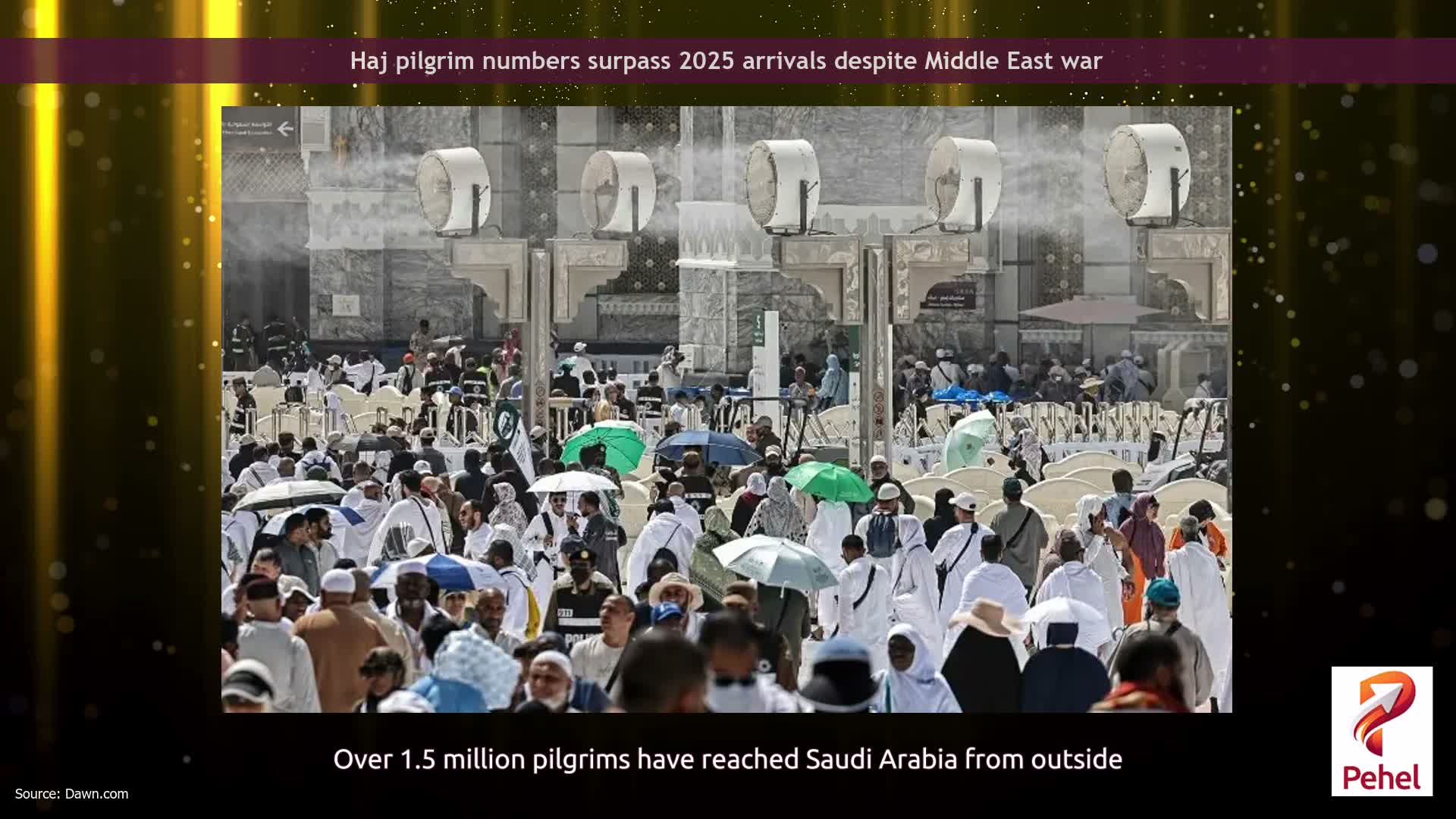 Haj pilgrim numbers surpass 2025 arrivals despite Middle East war