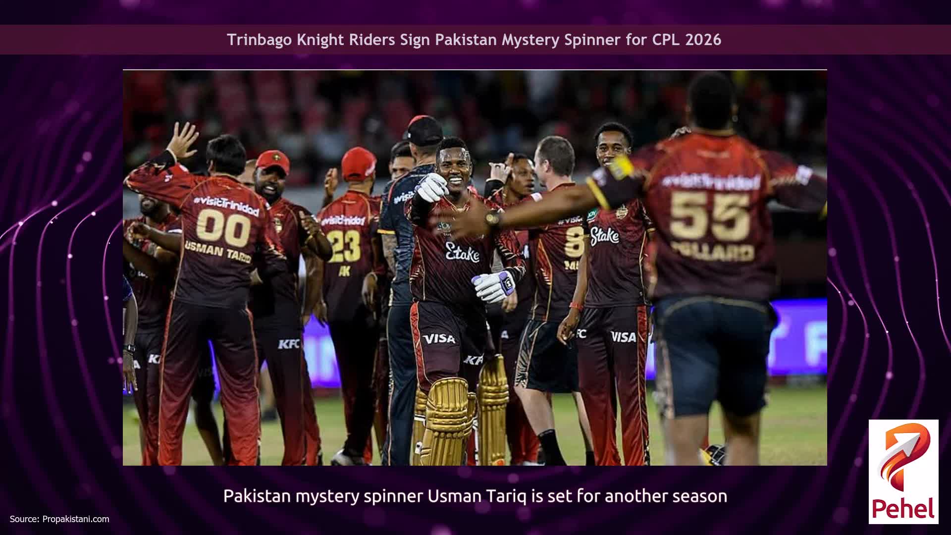 Trinbago Knight Riders Sign Pakistan Mystery Spinner for CPL 2026