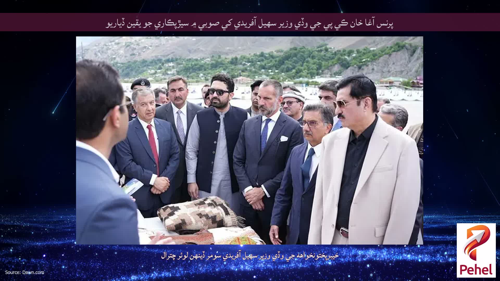پرنس آغا خان ڪي پي جي وڏي وزير سهيل آفريدي کي صوبي ۾ سيڙپڪاري جو يقين ڏياريو