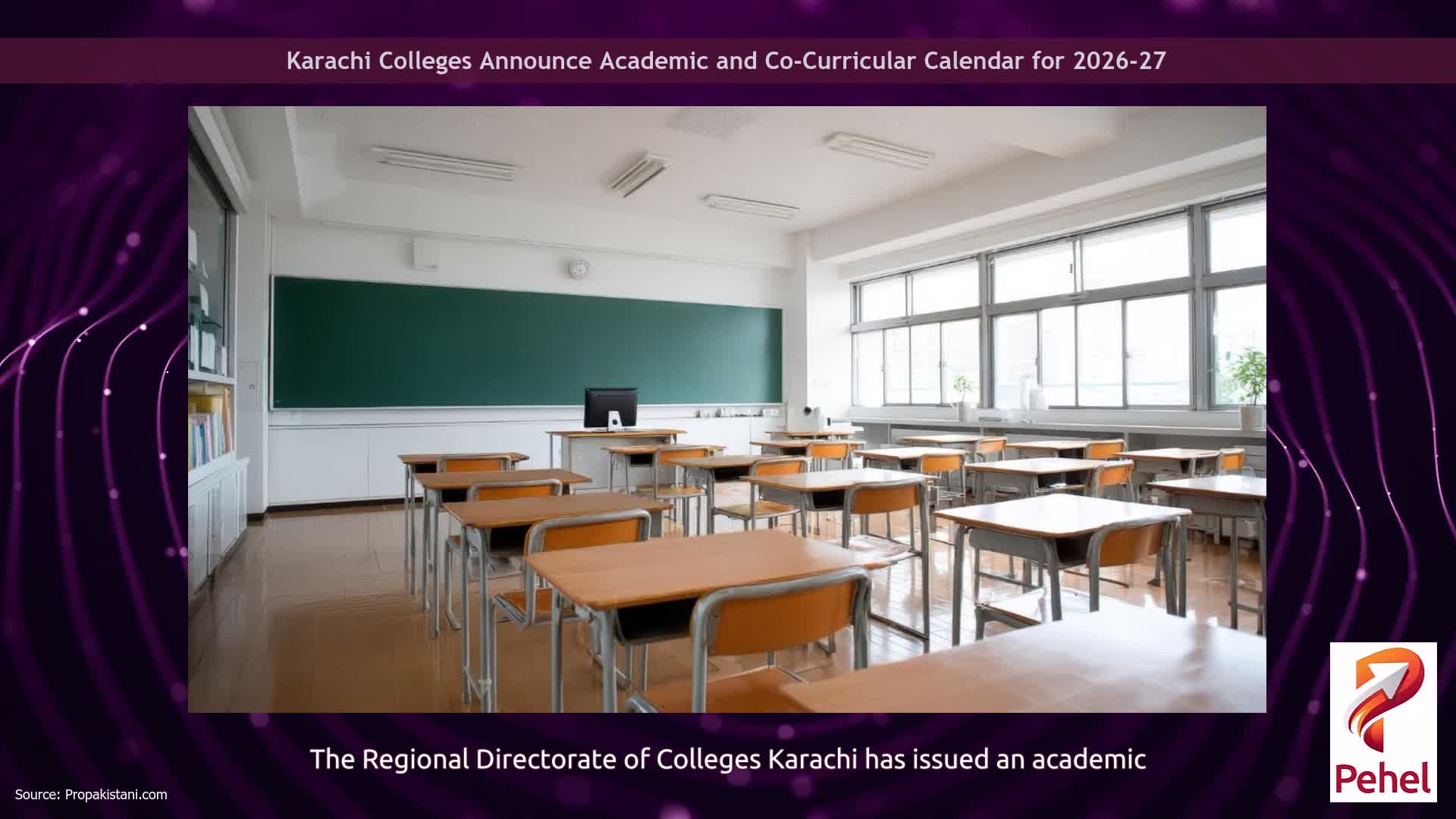 Karachi Colleges Announce Academic and Co-Curricular Calendar for 2026-27