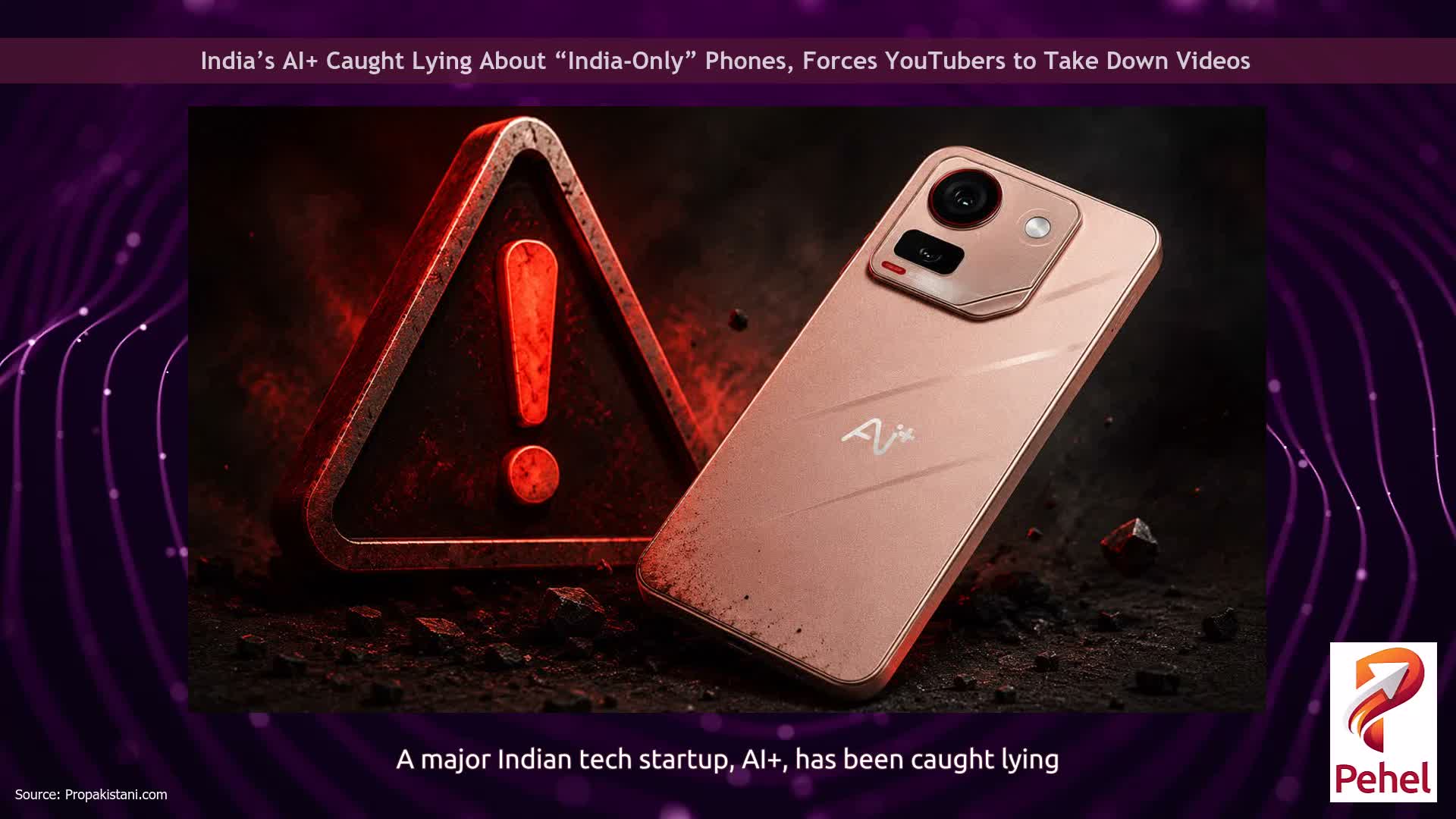 India’s AI+ Caught Lying About “India-Only” Phones, Forces YouTubers to Take Down Videos